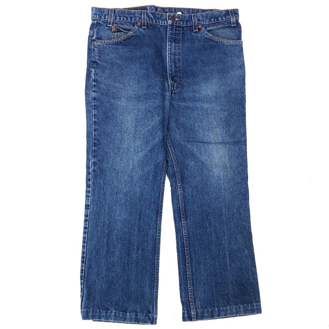 Levi's × Vintage Levi’s 517 1980 80s Vintage W38 Blue USA Made Denim Jeans Size US 38 / EU 54 - 1 Thumbnail
