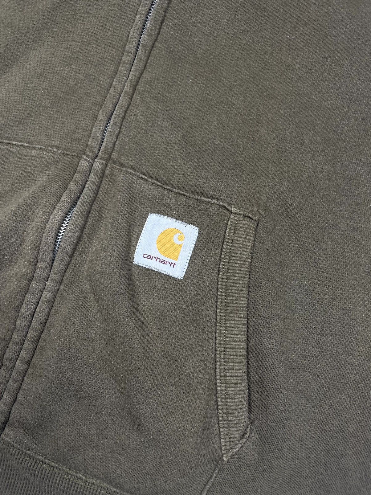Carhartt × Vintage Carhartt Vintage Y2K Brown Zip Hoodie Size: M - L Size US M / EU 48-50 / 2 - 3 Thumbnail