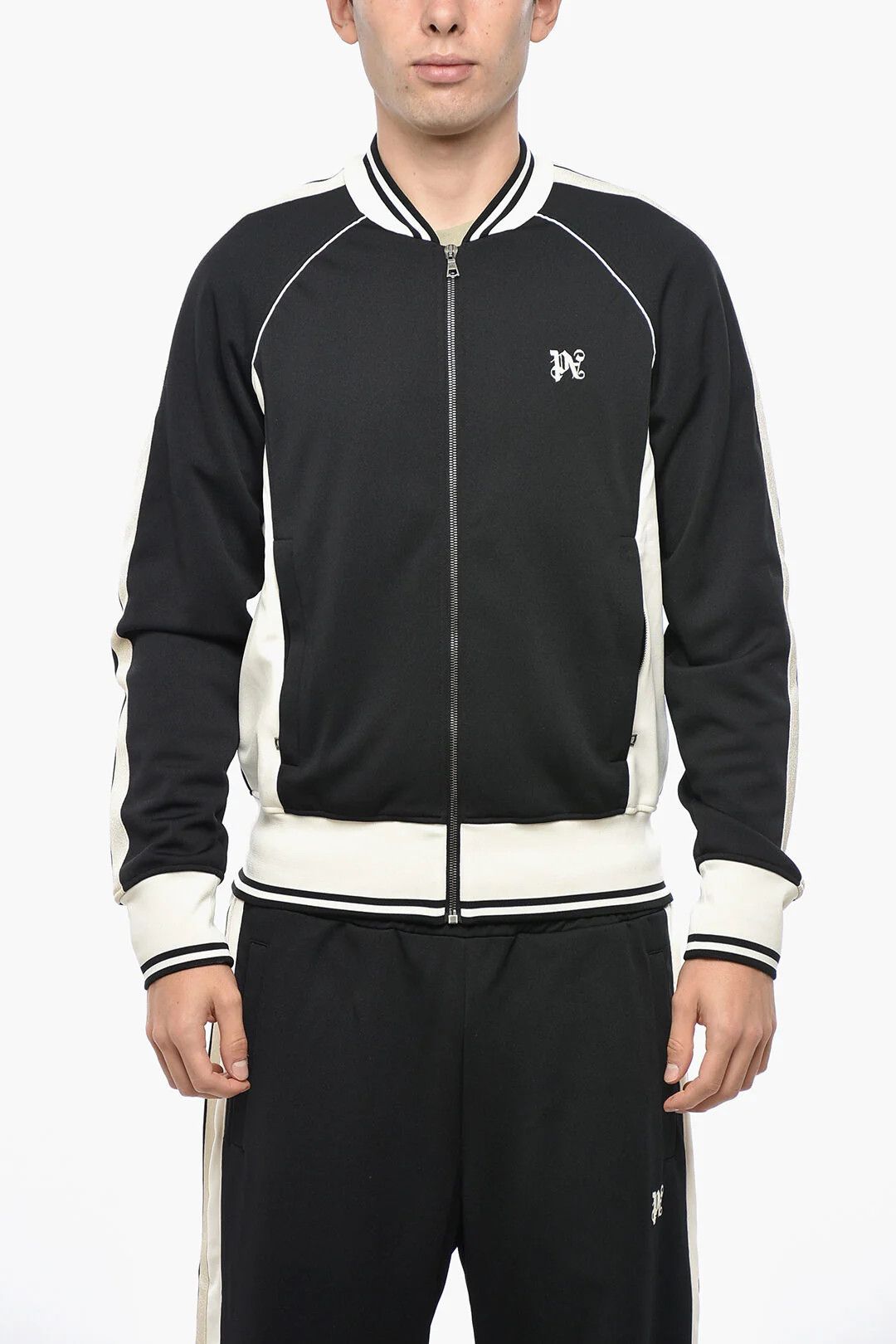 Palm Angels og1mm0226 Technical Fabric Sweatshirt in Black Size US XXL / EU 58 / 5 - 1 Thumbnail
