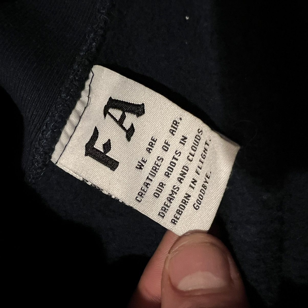 Fucking Awesome Fucking Awesome Motion Logo Blur Logo Hoodie Size US XL / EU 56 / 4 - 14 Thumbnail