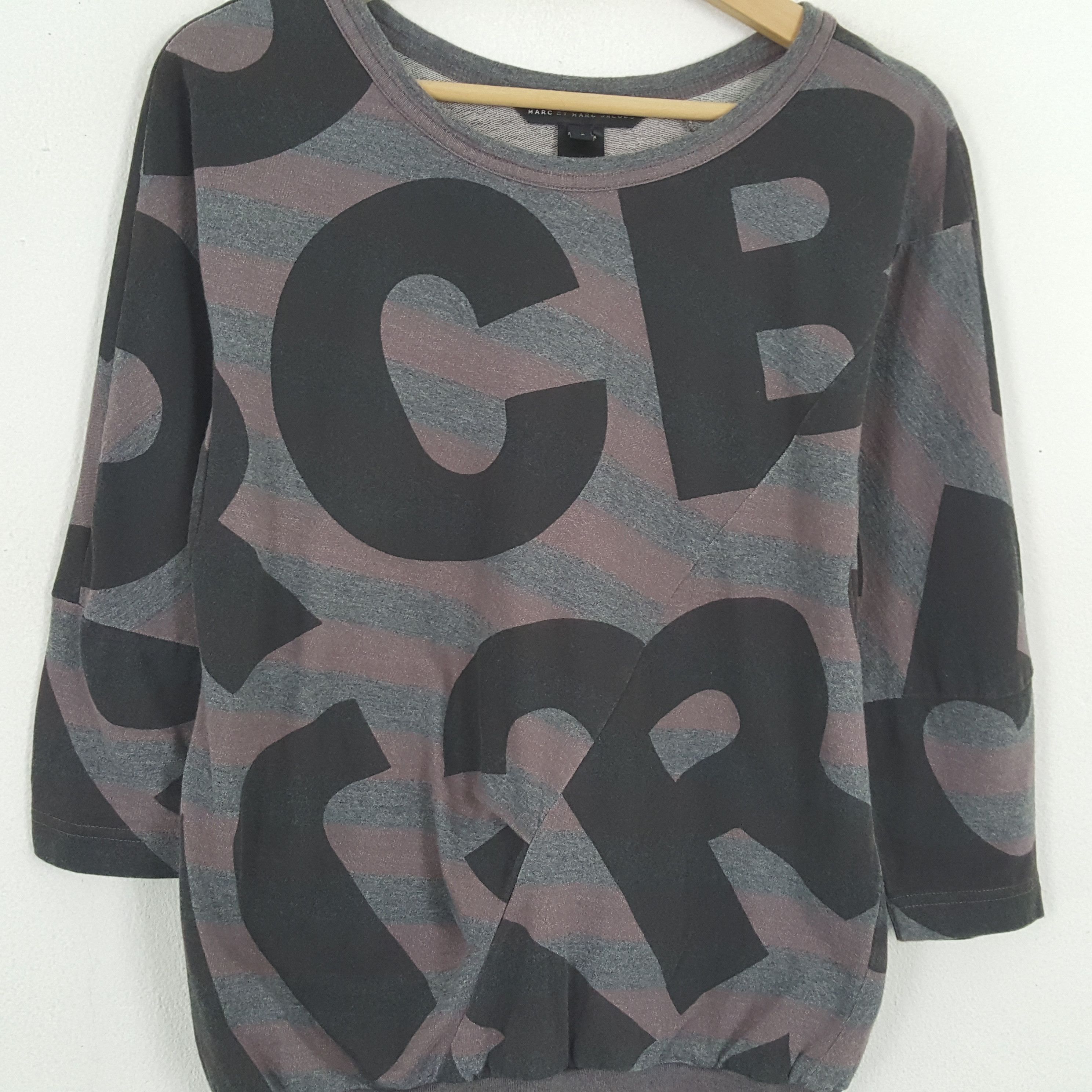 Designer × Marc Jacobs × Vintage Vintage MARC by MARC JACOBS Fashion Brand Sweatshirts Size S / US 4 / IT 40 - 2 Thumbnail