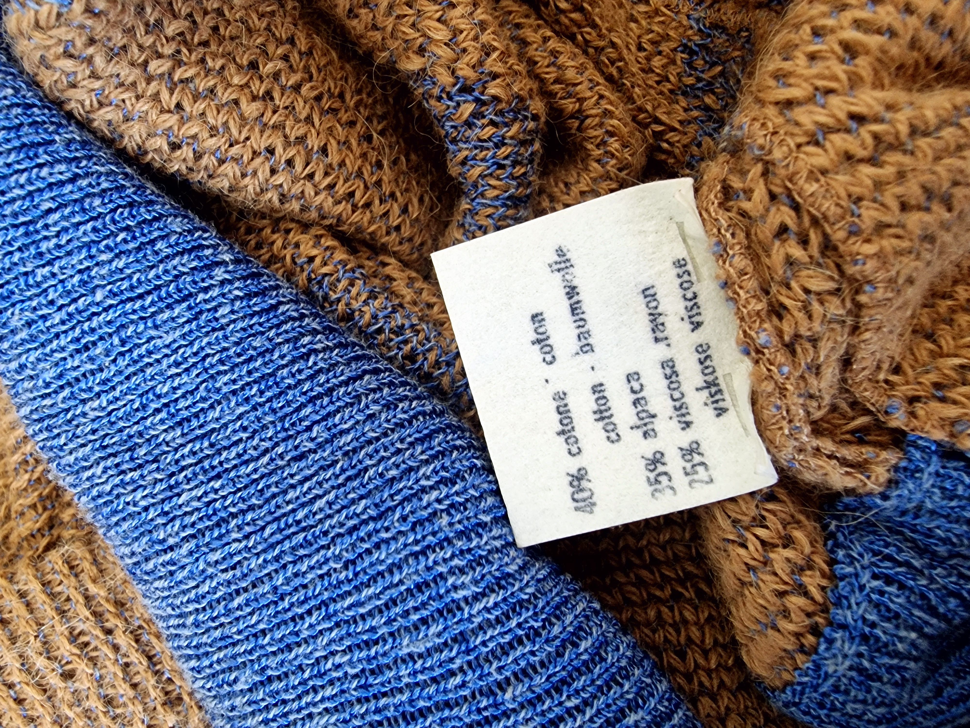Issey Miyake Issey Miyake Cut out 80s Top Sweater Cardigan Pullover Size US M / EU 48-50 / 2 - 13 Thumbnail