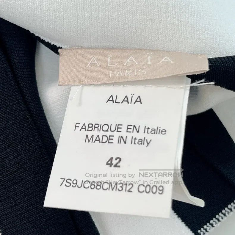 Alaia Alaia Color Block Pleated Skirt Size 27" / US 4 / IT 40 - 8 Thumbnail
