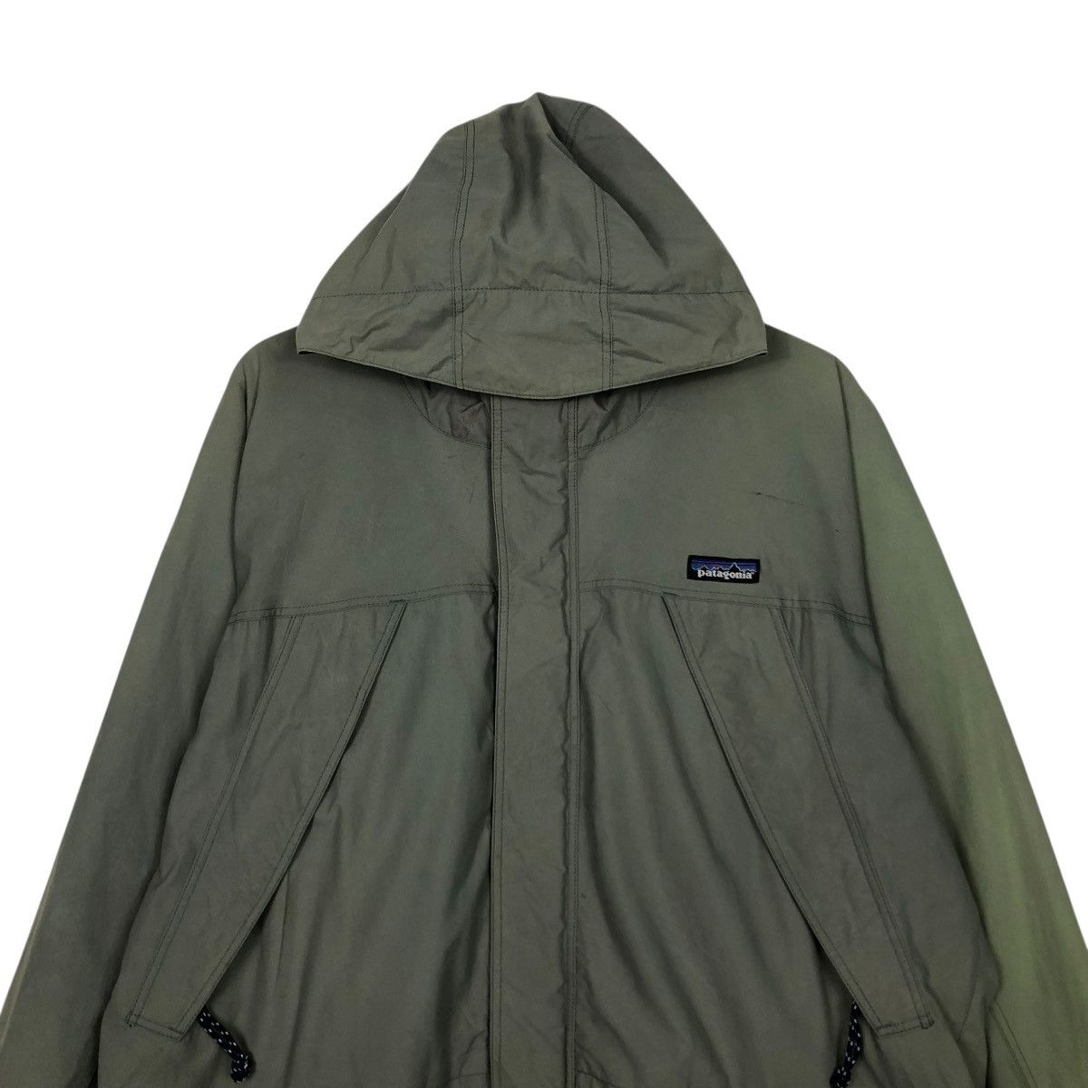 Patagonia 🔥VINTAGE WINDBREAKER JACKET PATAGONIA OLIVE OIL GREEN Size US M / EU 48-50 / 2 - 5 Thumbnail