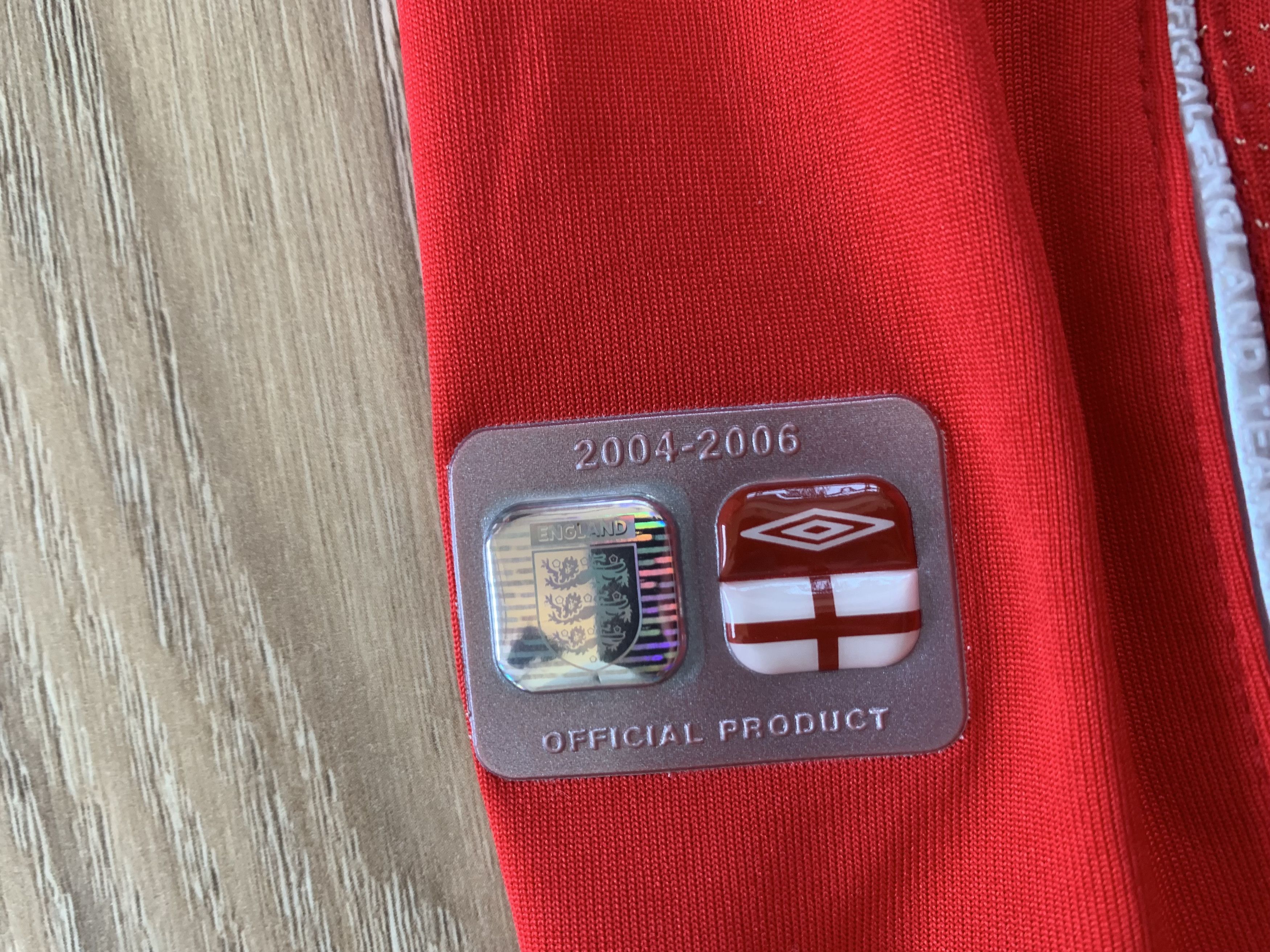 Umbro Vintage Umbro England Away Soccer National Team Jersey Size US XL / EU 56 / 4 - 7 Thumbnail