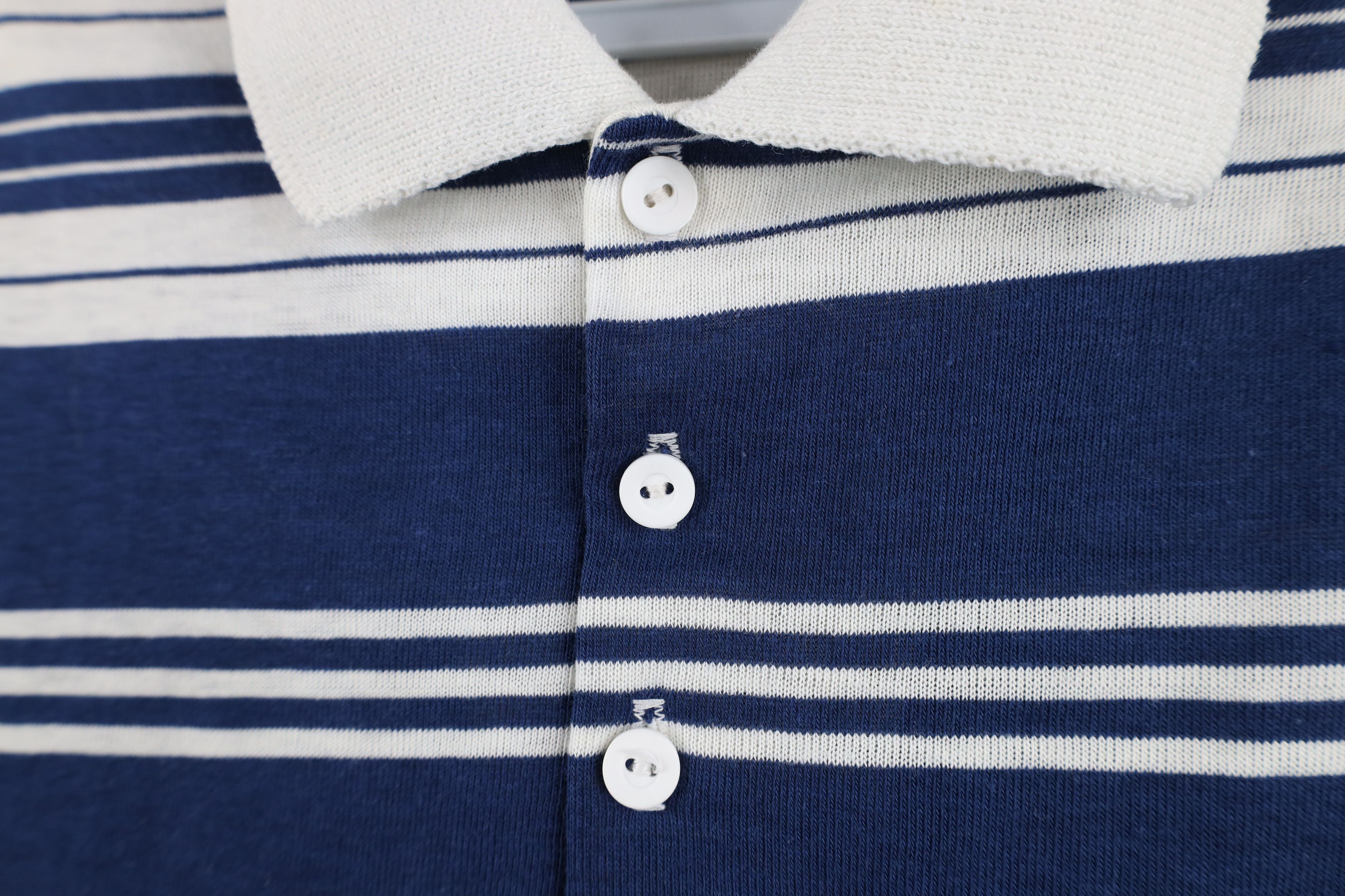 Vintage Vintage 70s Streetwear Block Knit Collared Golf Polo USA Size US M / EU 48-50 / 2 - 5 Thumbnail