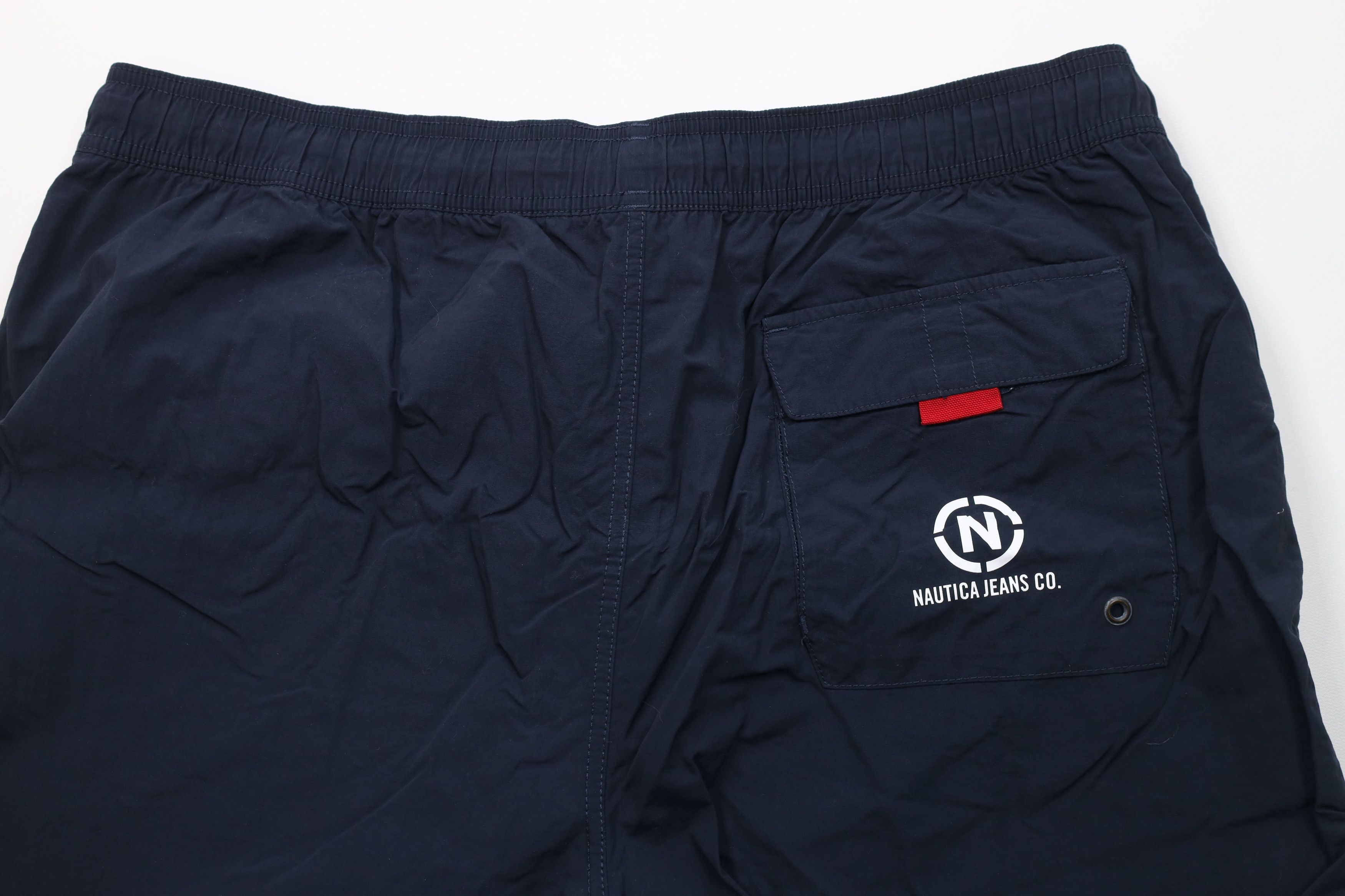 Nautica Vintage 90s Y2K Nautica Spell Lined Beach Shorts Swim Trunks Size US 36 / EU 52 - 9 Thumbnail