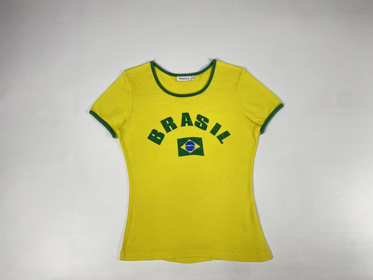 Vintage Y2K Brasil Iconic Style T-shirt Size M / US 6-8 / IT 42-44 - 10 Thumbnail