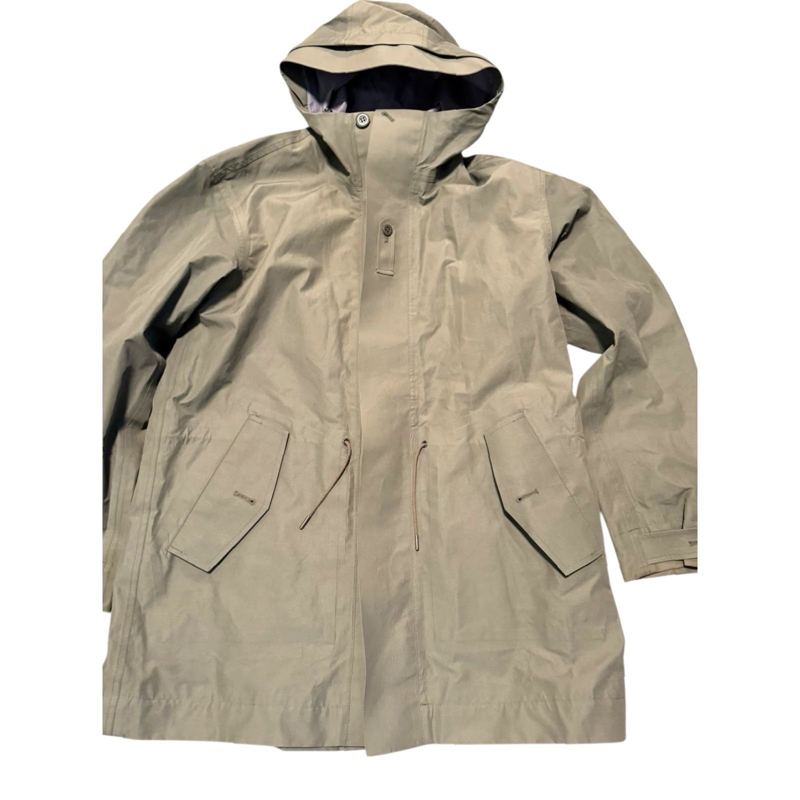 Snow Peak Snow Peak eVent C/N Rain Jacket Parka Green JPN M / US S JK-19AU101 Mens Parka Jacket Size US M / EU 48-50 / 2 - 2 Thumbnail
