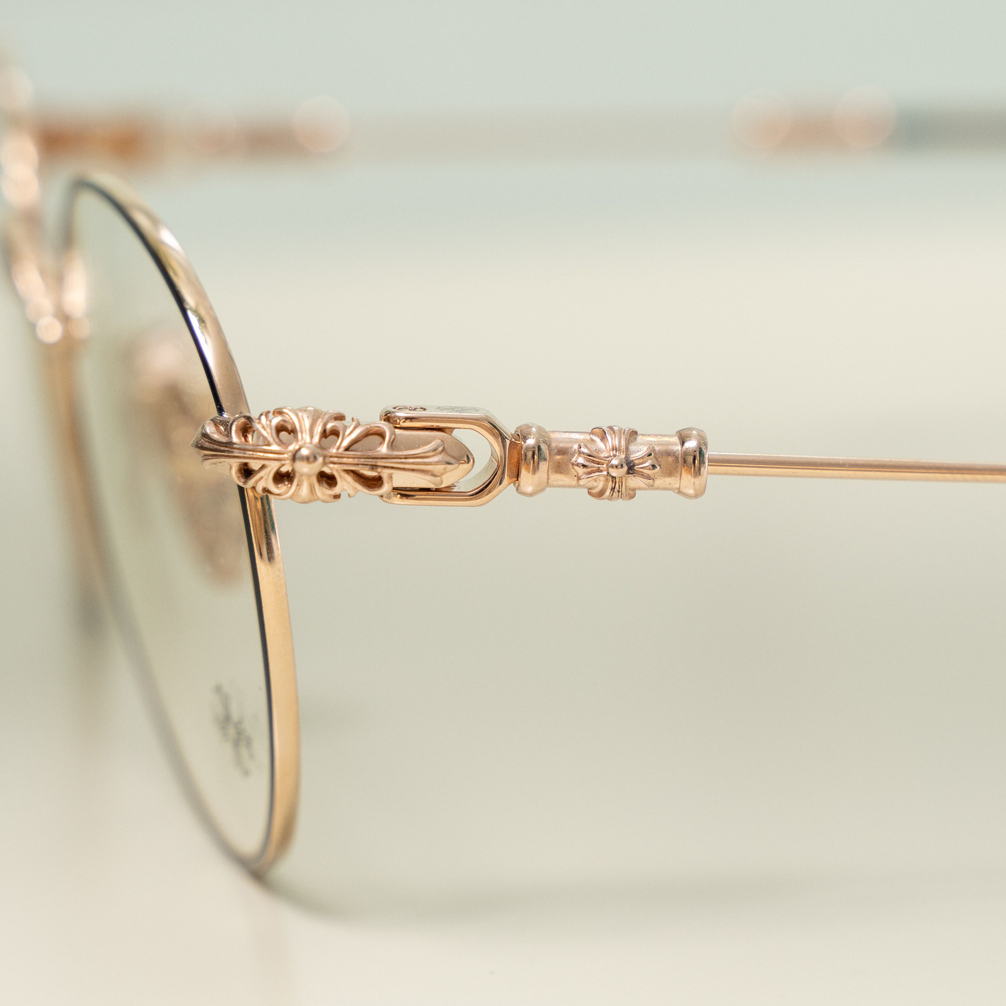 Chrome Hearts CHROME HEARTS Bubba Gold Glasses Size ONE SIZE - 4 Thumbnail
