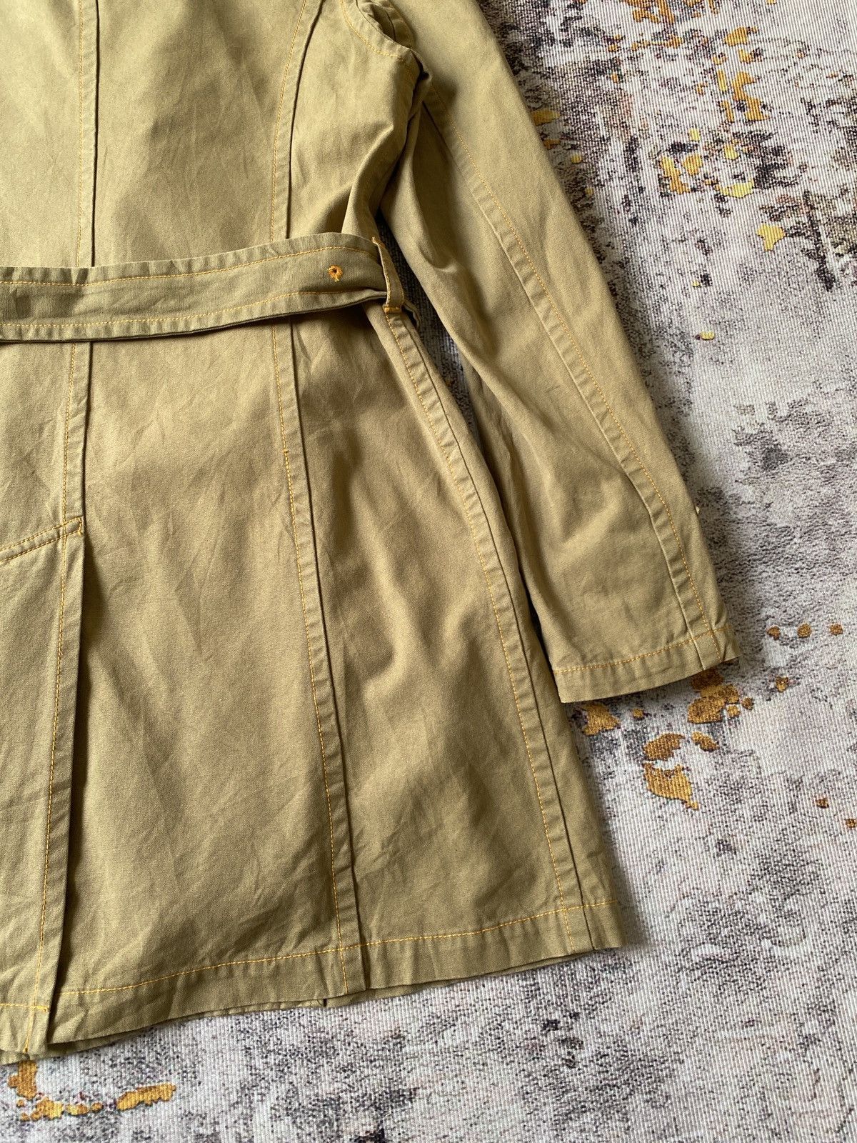Issey Miyake Sunaokuwahara By Issey Miyake Trench Coat Jacket Size US M / EU 48-50 / 2 - 12 Thumbnail