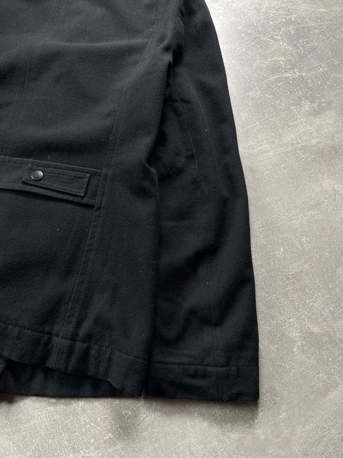 Diesel Diesel Avant Garde Double Breasted Wool Peacoat Black Size S / US 4 / IT 40 - 10 Thumbnail