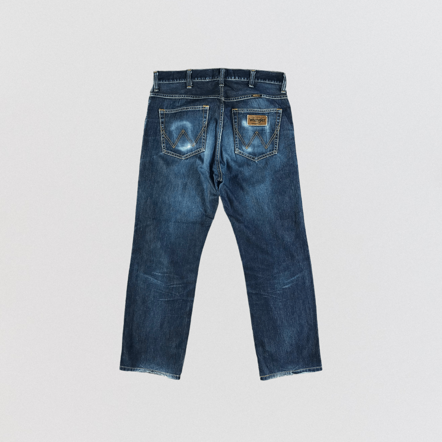 Vintage × Wrangler Vintage Blue Wash Wrangler Jeans-JM3239 Size US 37 - 2 Thumbnail