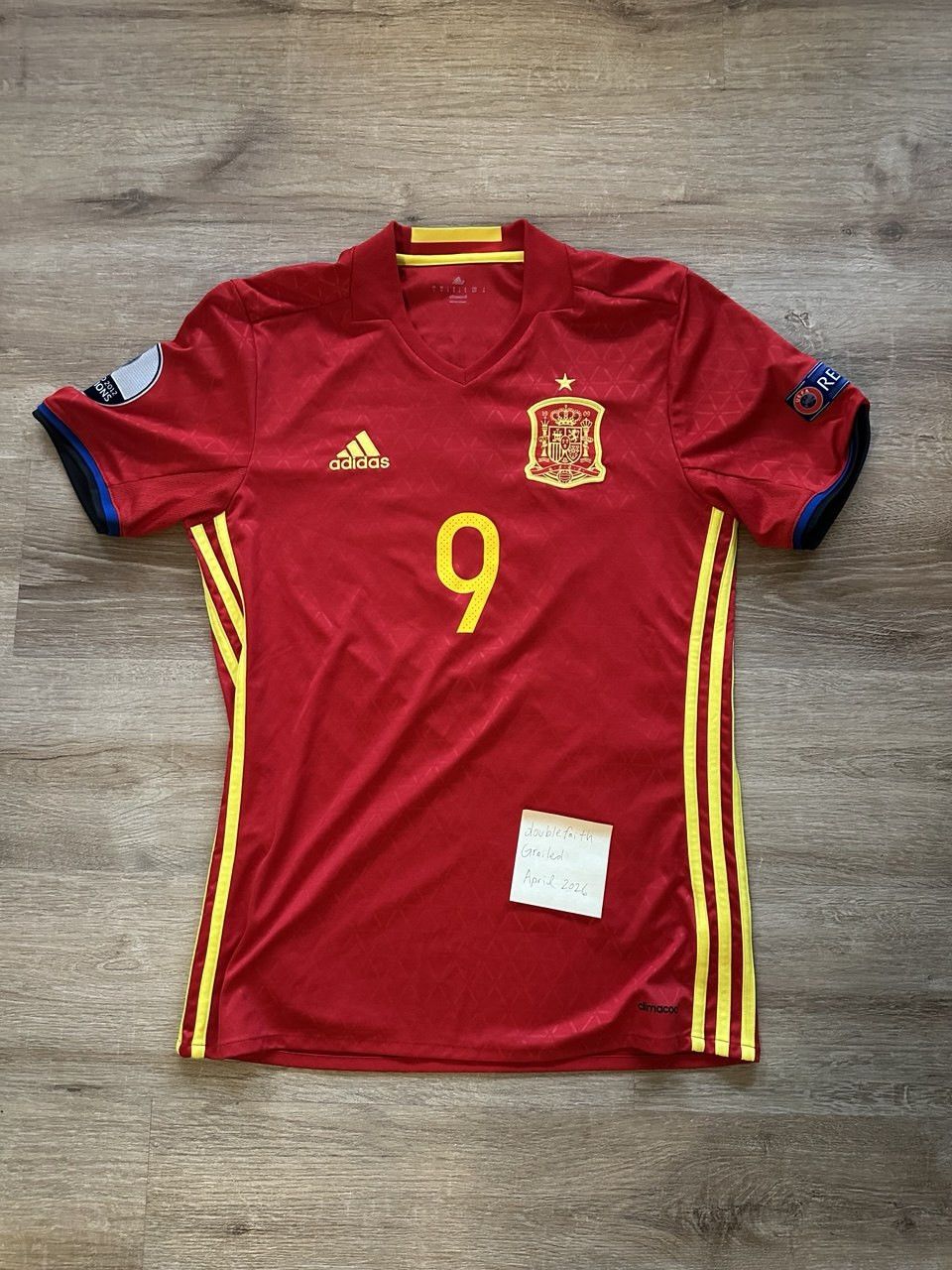 Adidas Spain Home 15/16 Jersey Size US S / EU 44-46 / 1 - 1 Thumbnail