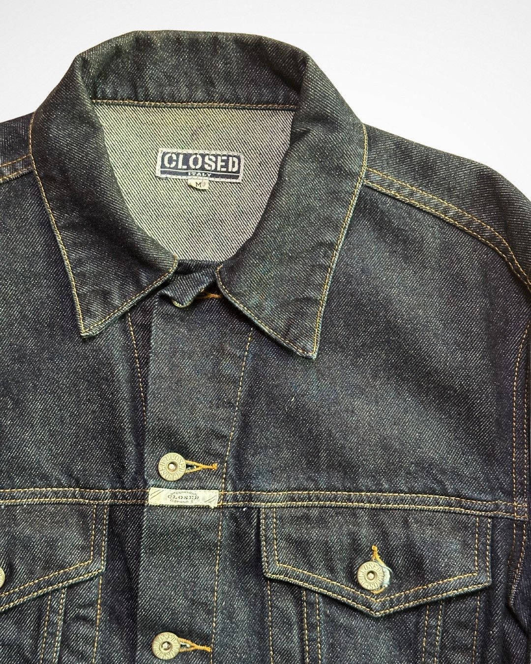 CLOSED × Marithe + Francois Girbaud 1980s Type 3 Denim Trucker Jacket Size US M / EU 48-50 / 2 - 4 Thumbnail
