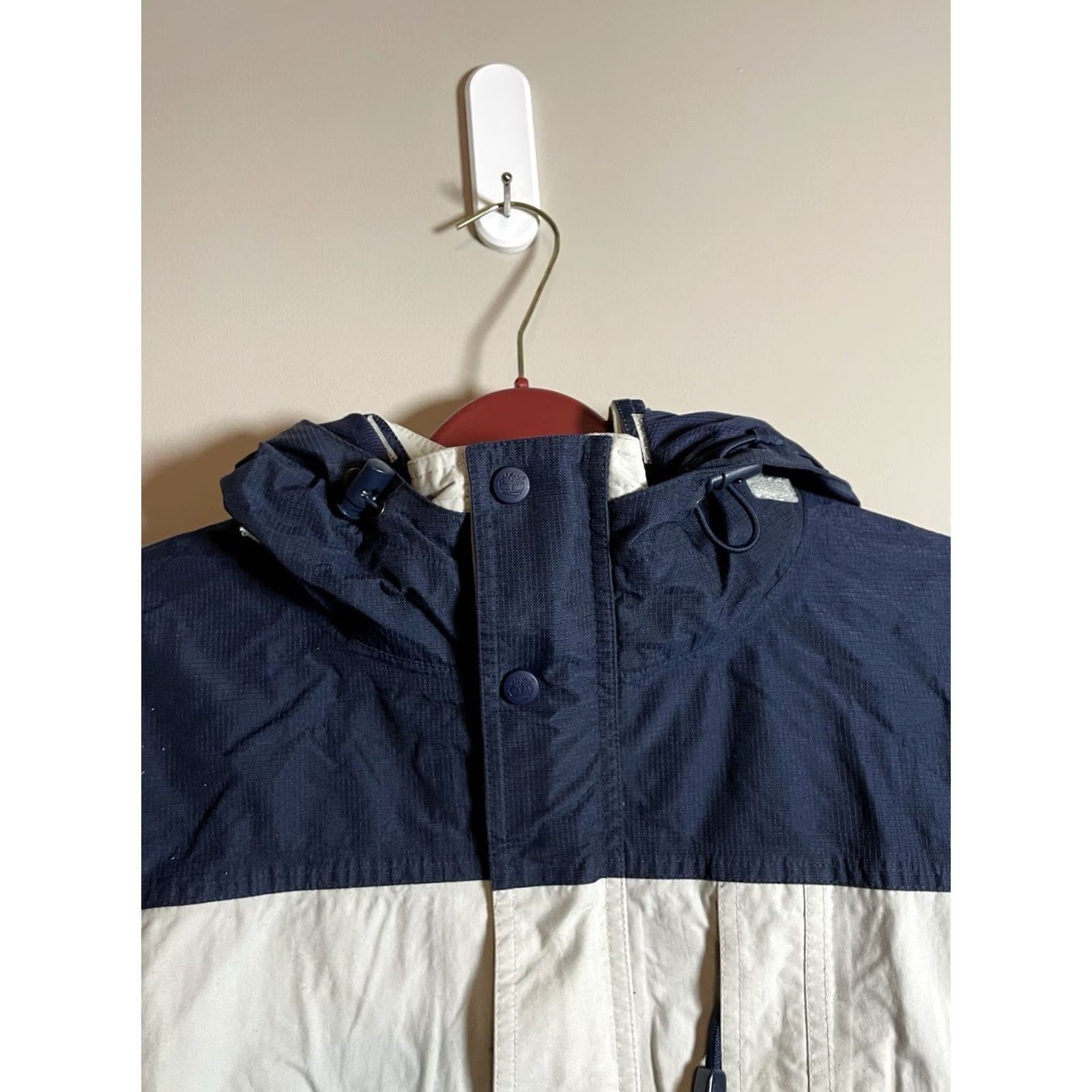 Timberland VINTAGE Timberland Gore-Tex Jacket Mens M Weathergear Hooded Waterproof Blue (G7) Size US M / EU 48-50 / 2 - 2 Thumbnail