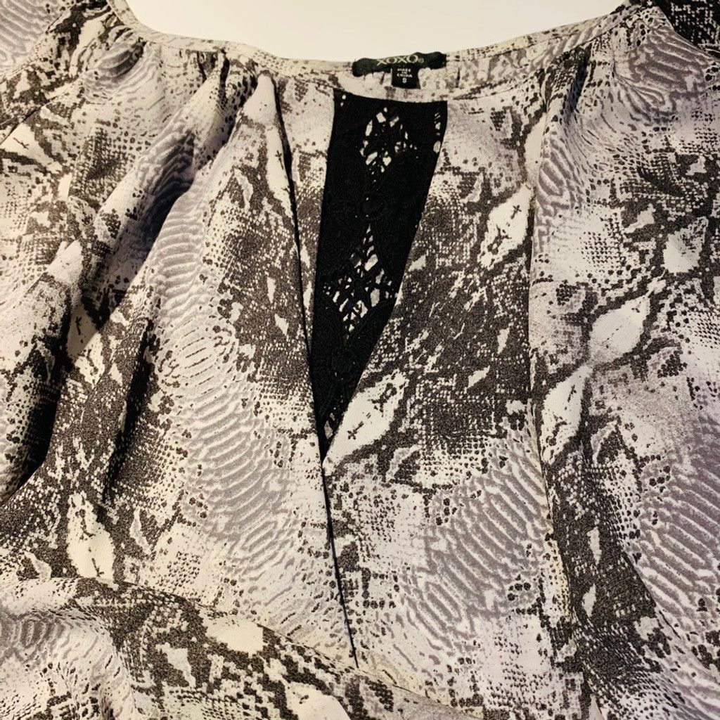 XOXO XOXO Snake skin Gray print 2 pcs Set Size S Size S / US 4 / IT 40 - 3 Thumbnail