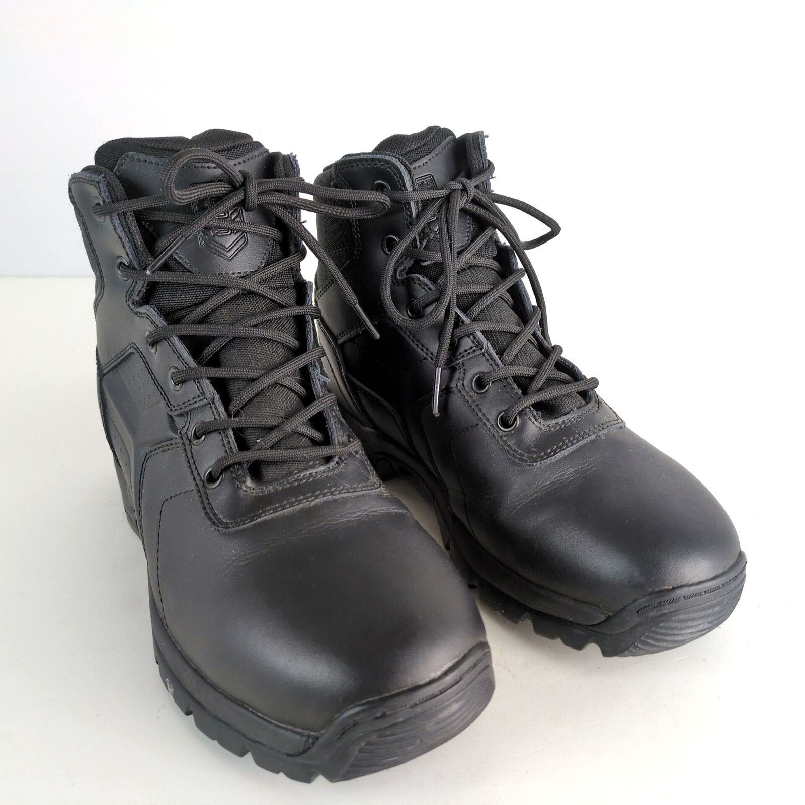 Other Black Ops Men's 8 Leather Waterproof Tactical Work Boots Size US 8 / EU 41 - 2 Thumbnail