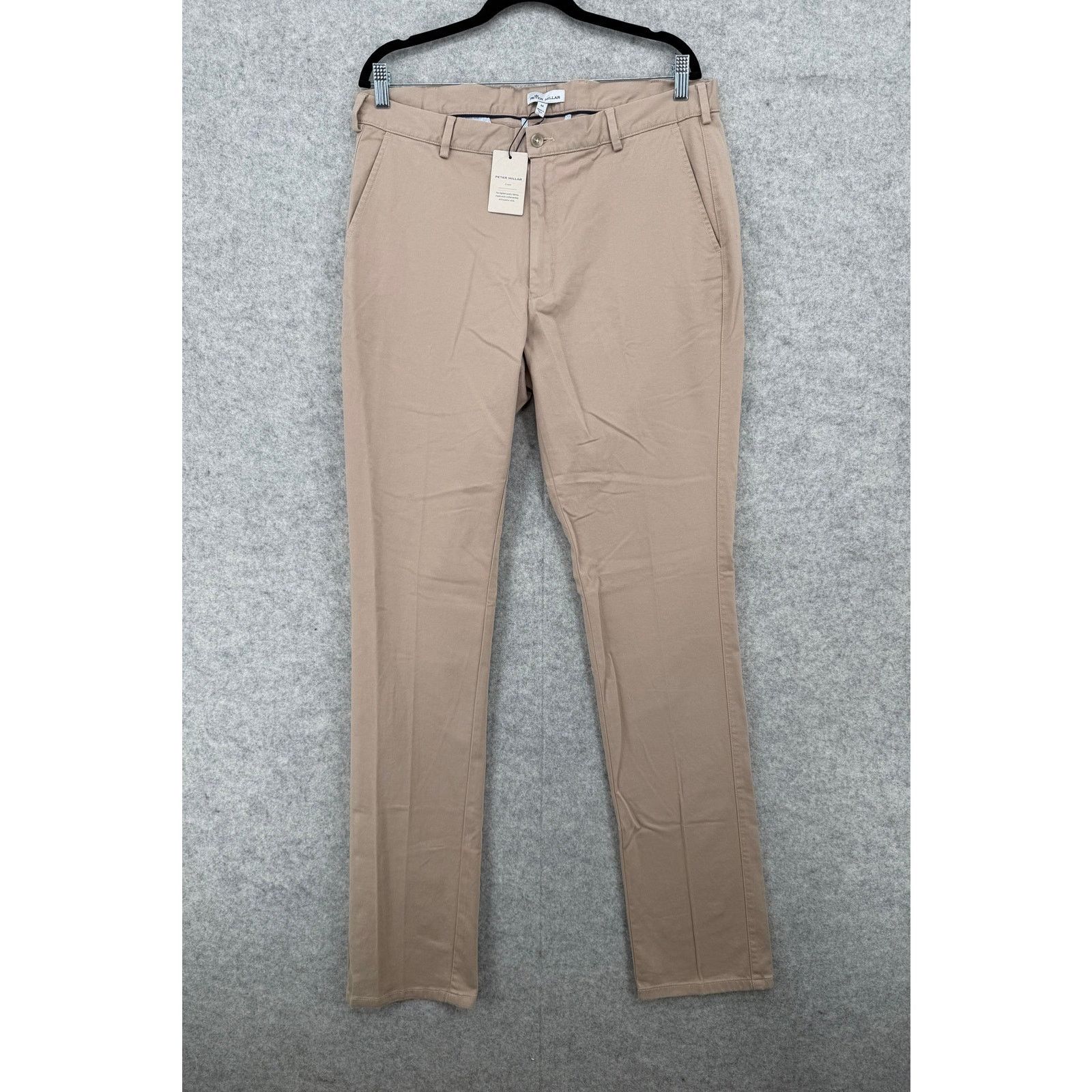 Peter Millar NWT Peter Millar Crown Pilot Twill Flat Front Khaki Trousers Size US 36 / EU 52 - 1 Thumbnail