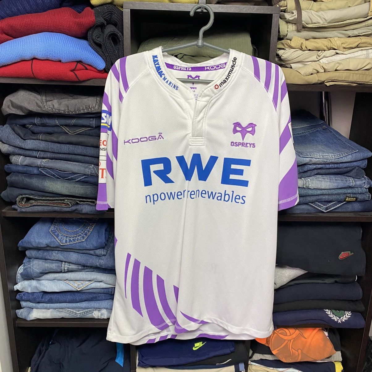 Other Vintage Kooga Ospreys 2000’s sponsors jersey size XL Size US XL / EU 56 / 4 - 1 Thumbnail