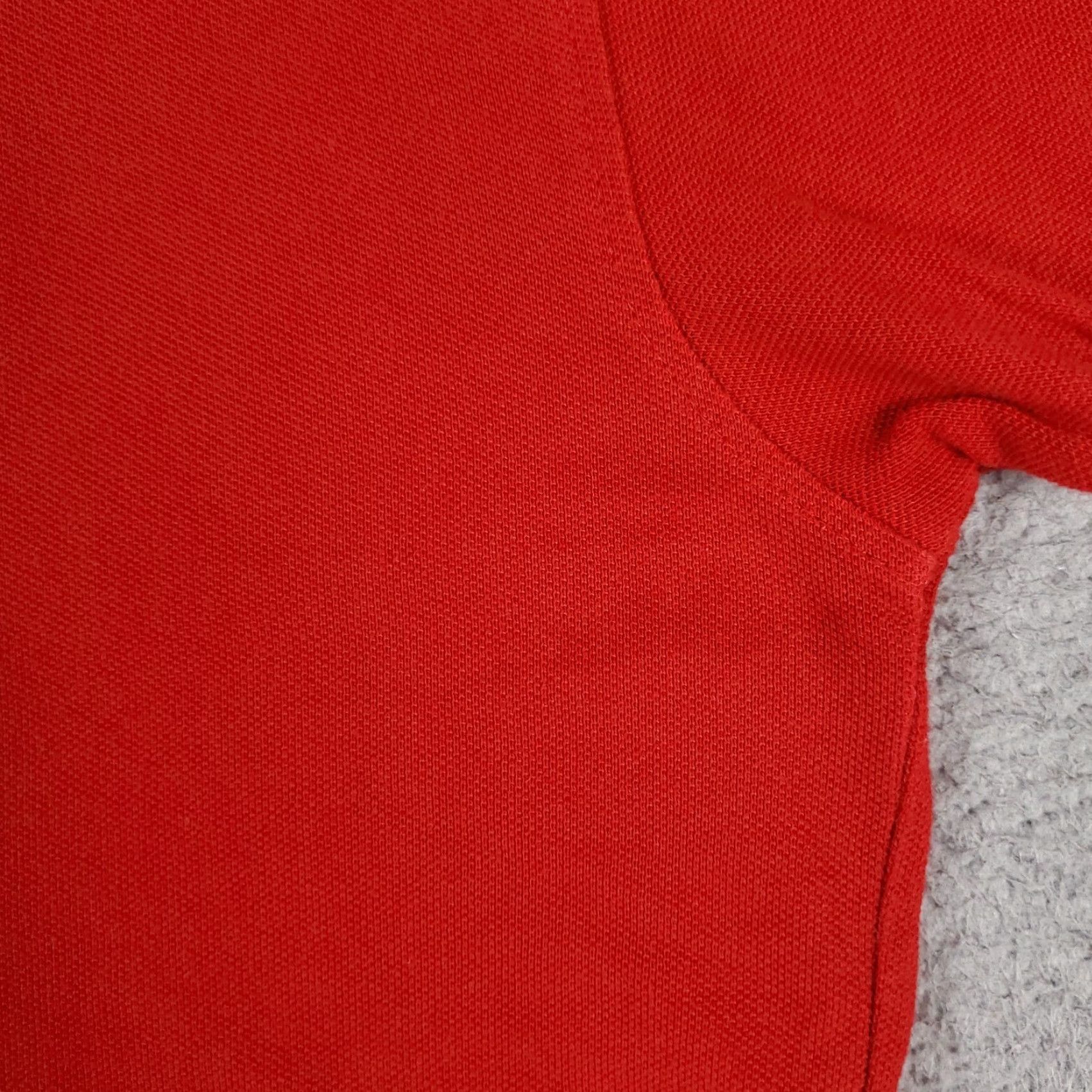 Tommy Hilfiger VINTAGE Tommy Hilfiger Polo Shirt Mens Small Red Short Sleeve Polo Shirt S Red Classic Logo 90s Sports Mens Size US S / EU 44-46 / 1 - 5 Thumbnail