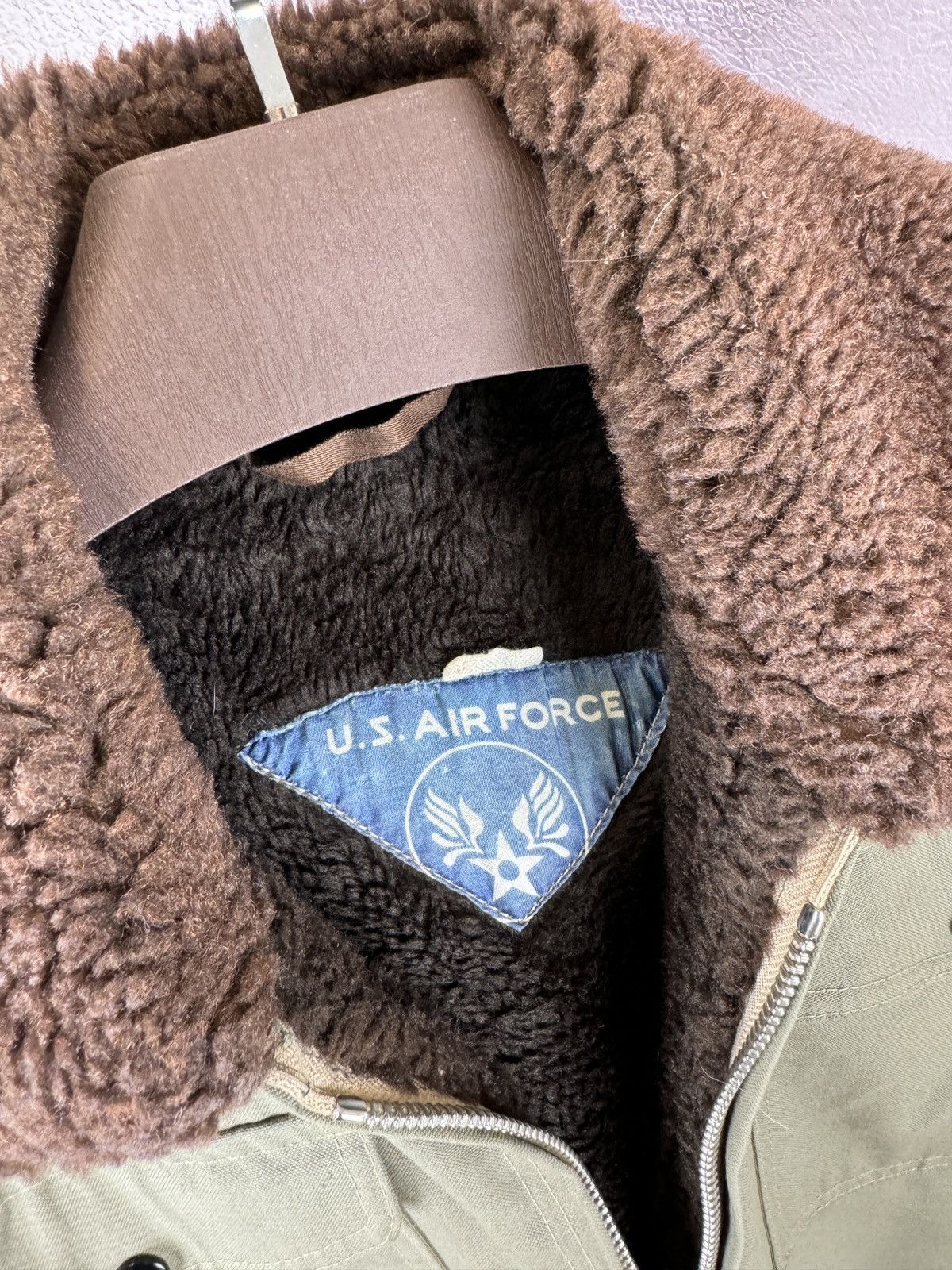 Vintage U.S. Air Force vintage 70s 80s military rare padded jacket Size US L / EU 52-54 / 3 - 15 Thumbnail