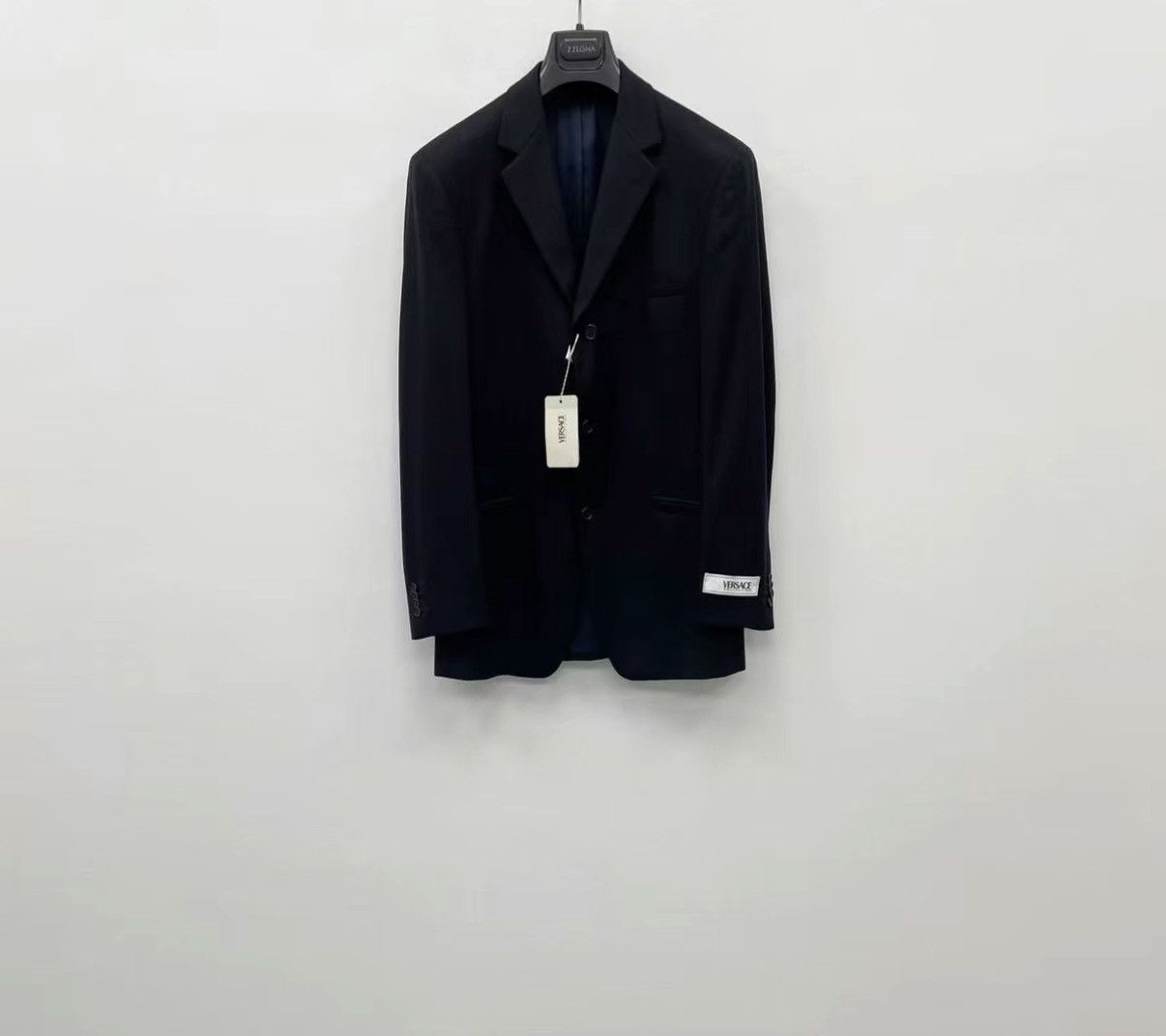 Versace VERSACE COLLECTION 100% Wool Casual Blazer J30 Size US M / EU 48-50 / 2 - 1 Thumbnail