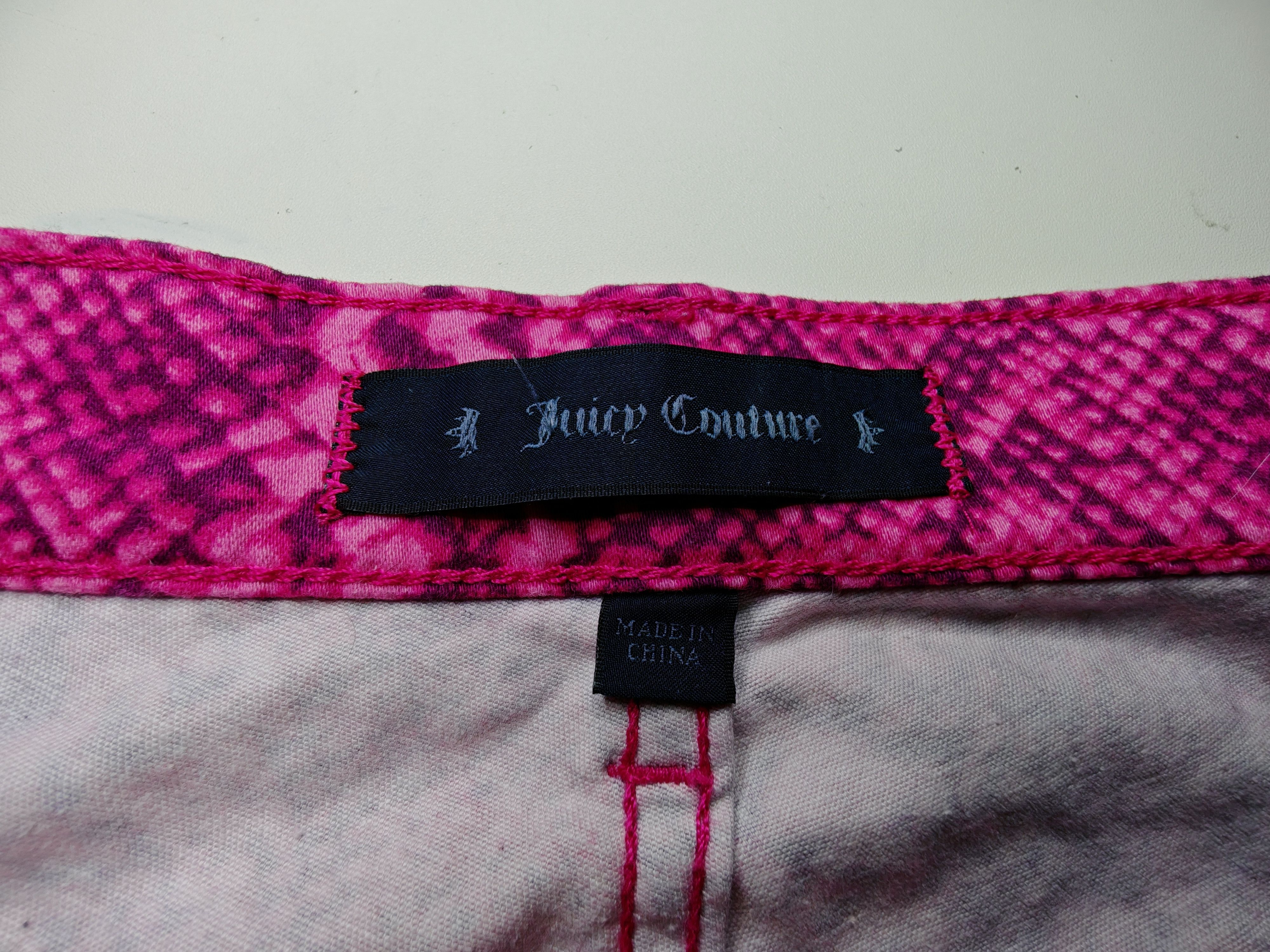 Juicy Couture Juicy Couture Pants Jeans sz 30 Y2K Phyton Print Size 30" / US 8 / IT 44 - 7 Thumbnail