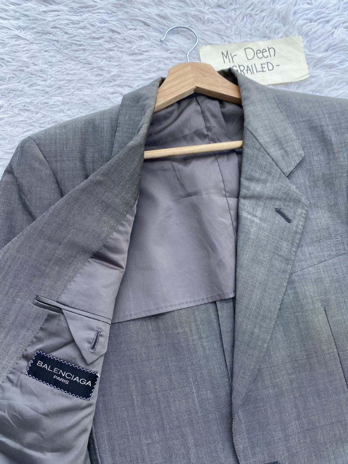 Balenciaga Rare Vintage 90s Balenciaga Blazer Size 36S - 7 Thumbnail