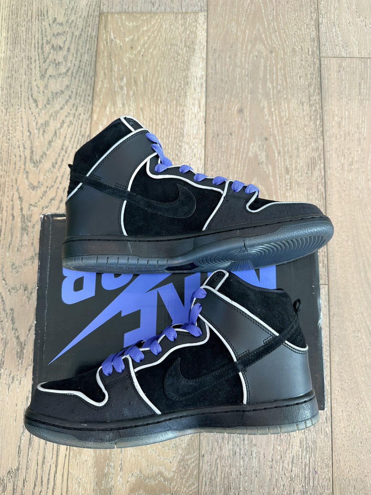 Nike SB Nike Sb Dunk High Purple Box Size US 9 / EU 42 - 5 Thumbnail