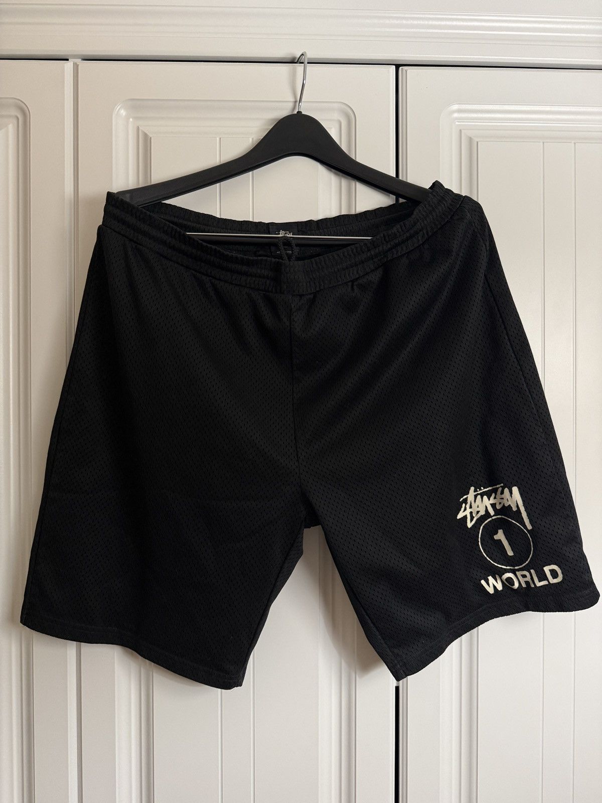 Stussy Vintage Stussy Gym Shorts Size US 34 / EU 50 - 1 Thumbnail