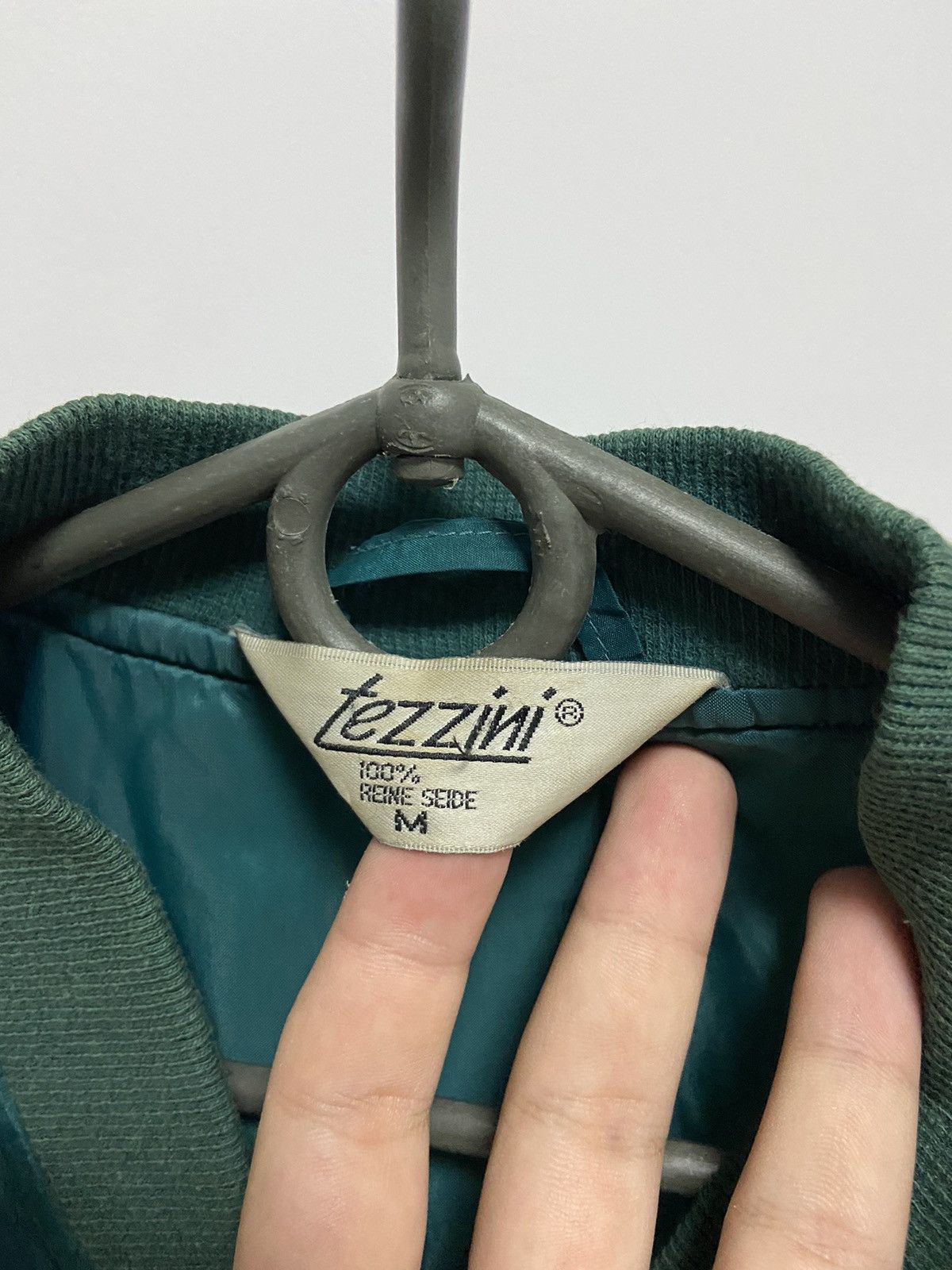 Designer Bomber Tezzini Vintage Nylon Zip Size US M / EU 48-50 / 2 - 5 Thumbnail