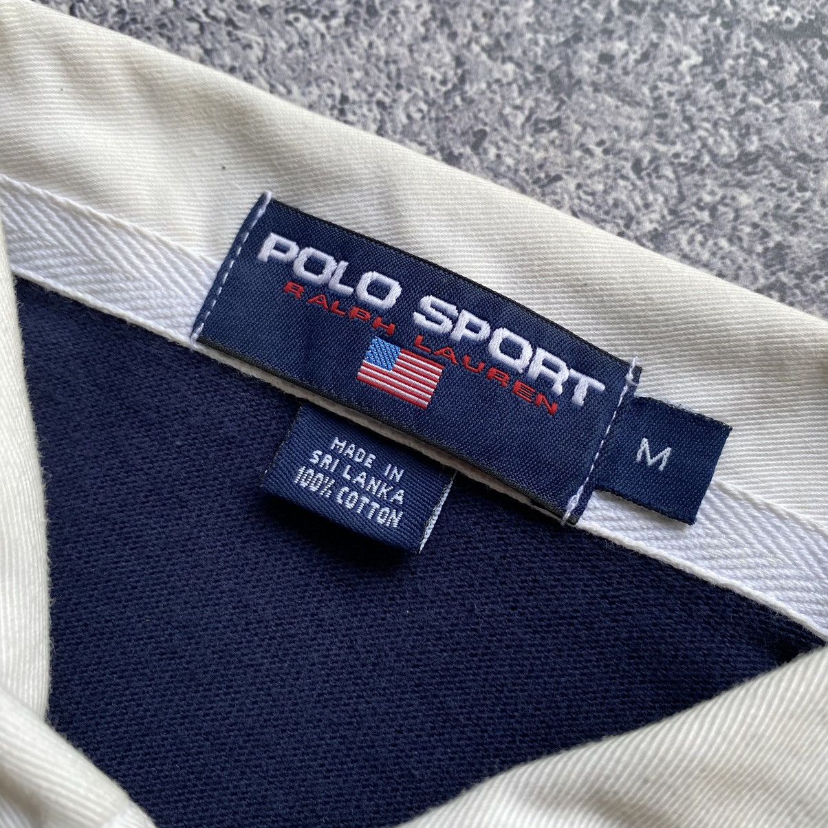 Polo Ralph Lauren Rare🔥 POLO SPORT Ralph Lauren P3 Rugby Shirt Size US M / EU 48-50 / 2 - 9 Thumbnail