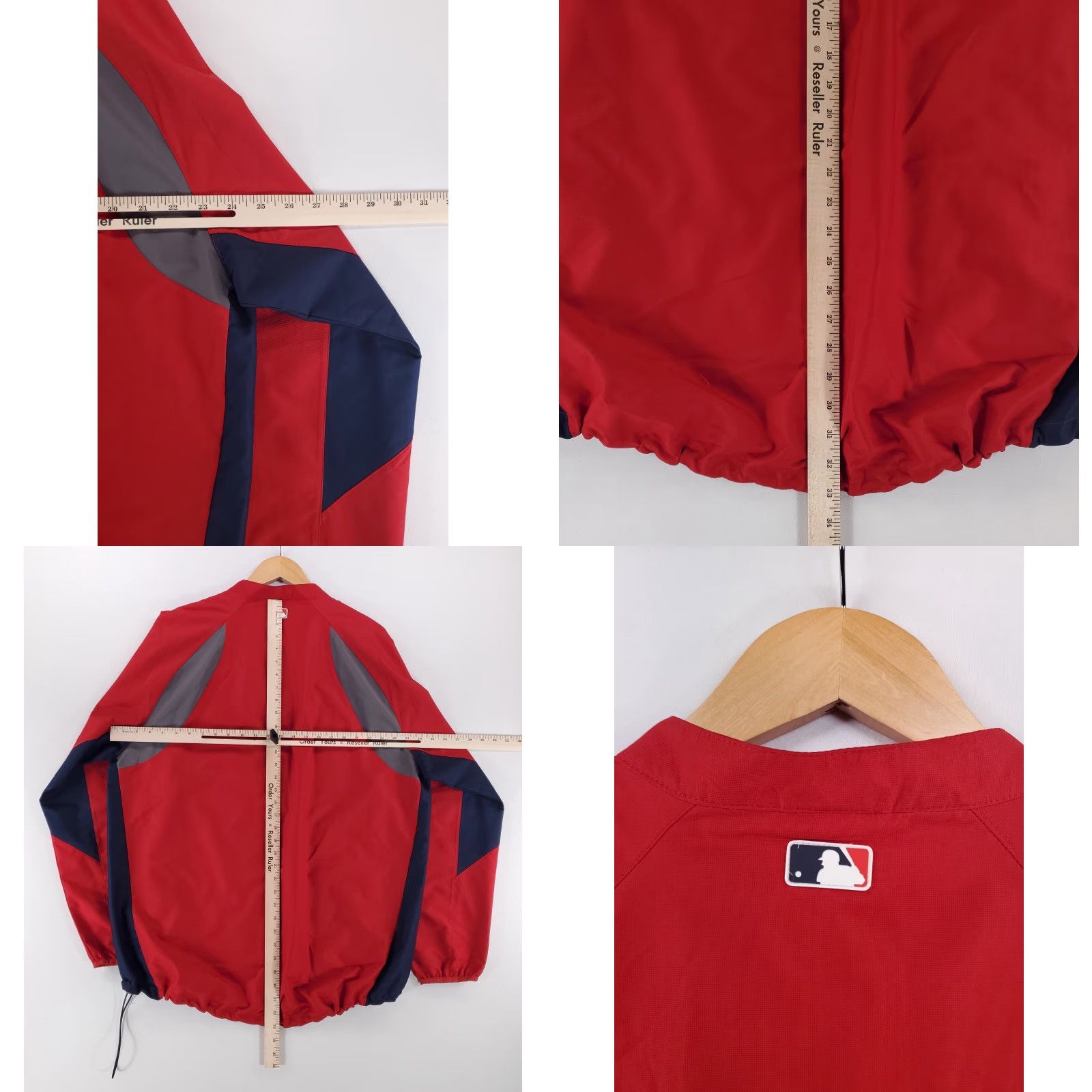 Vintage Majestic Cool Base 1/4 Zip Pullover Windbreaker St Louis Cardinals Red Mens L Size US L / EU 52-54 / 3 - 8 Thumbnail