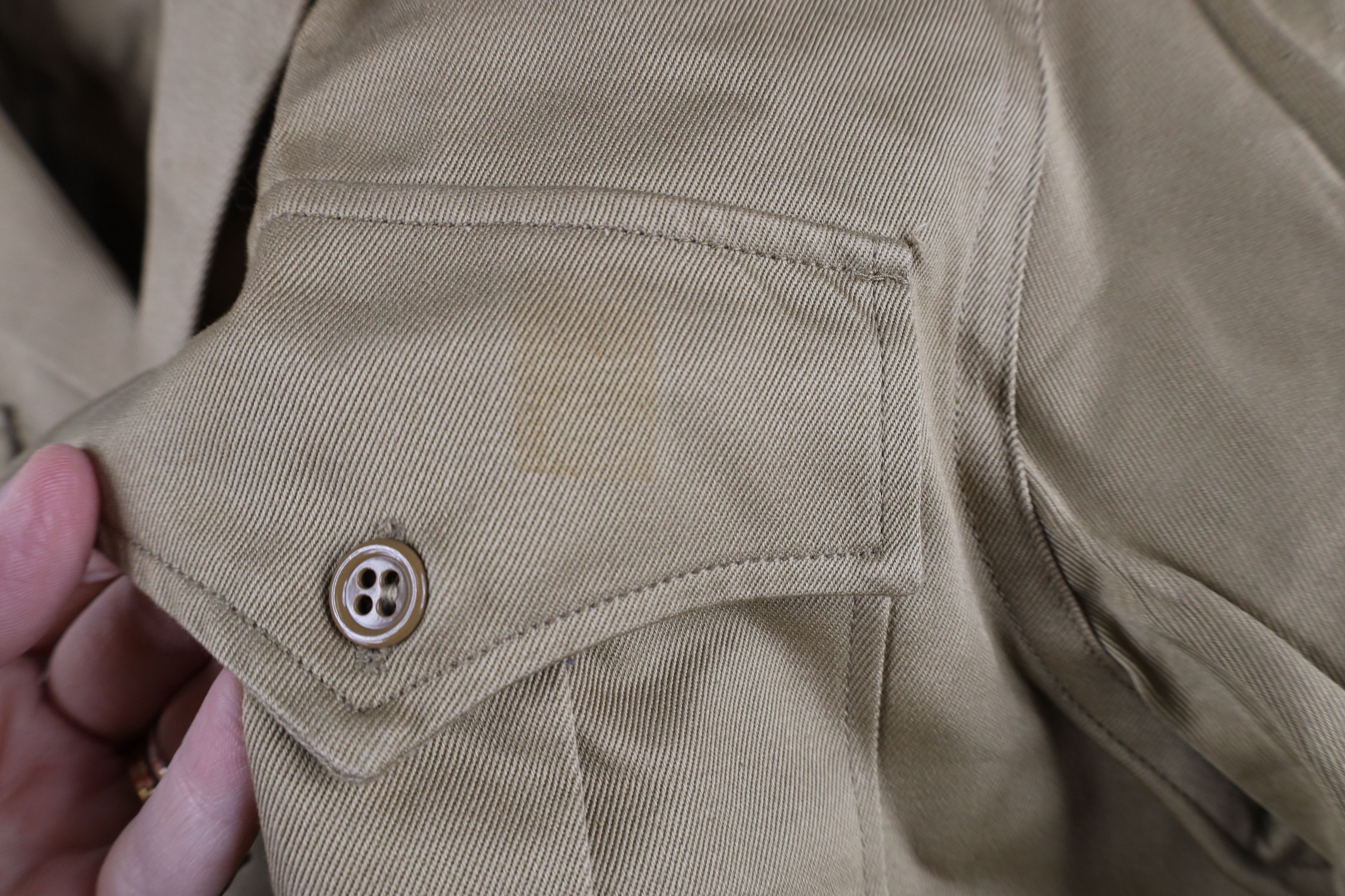 Vintage Vintage 50s Korean War Short Sleeve Button Shirt USA Size US M / EU 48-50 / 2 - 7 Thumbnail