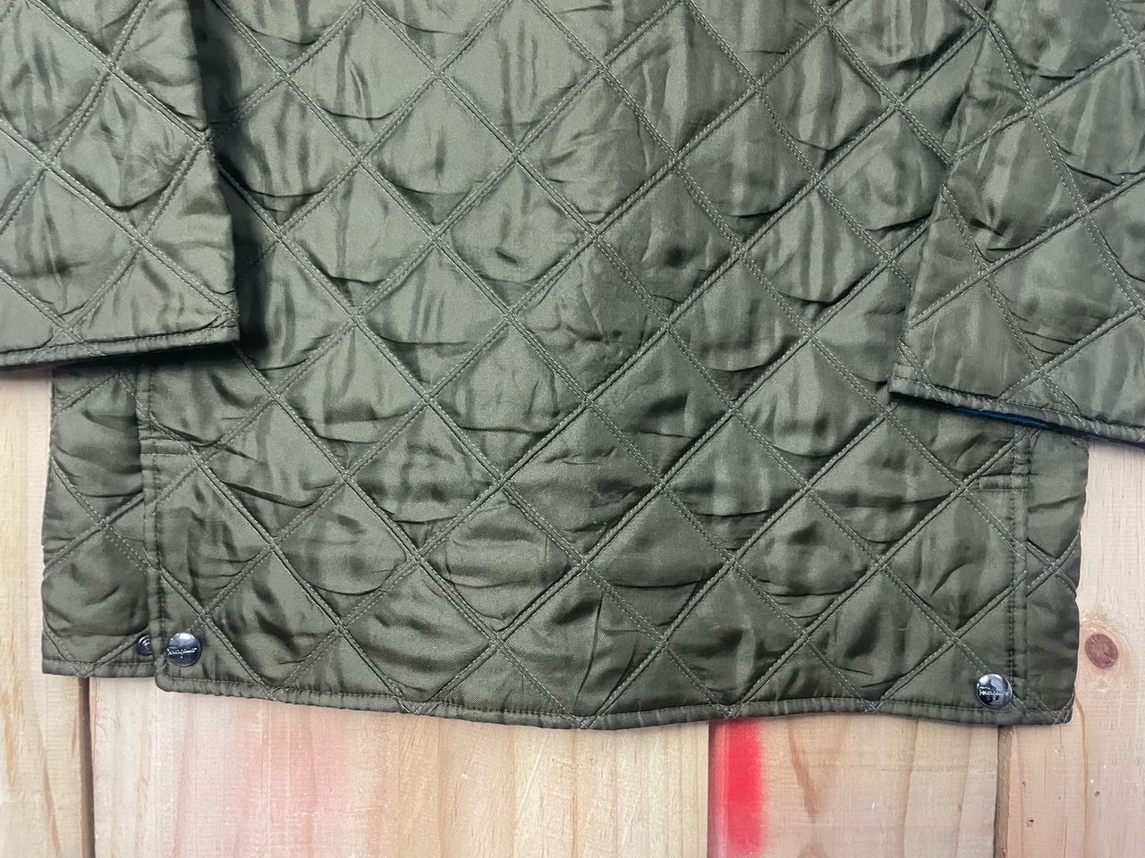 Designer × Salvatore Ferragamo × Vintage Vintage 1990s Salvatore Feragamo Quilted Jacket Size US S / EU 44-46 / 1 - 15 Thumbnail