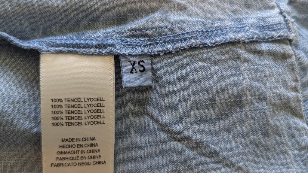 Designer Women's Cloth & Stone Dress XS Light Blue Size XS / US 0-2 / IT 36-38 - 7 Thumbnail