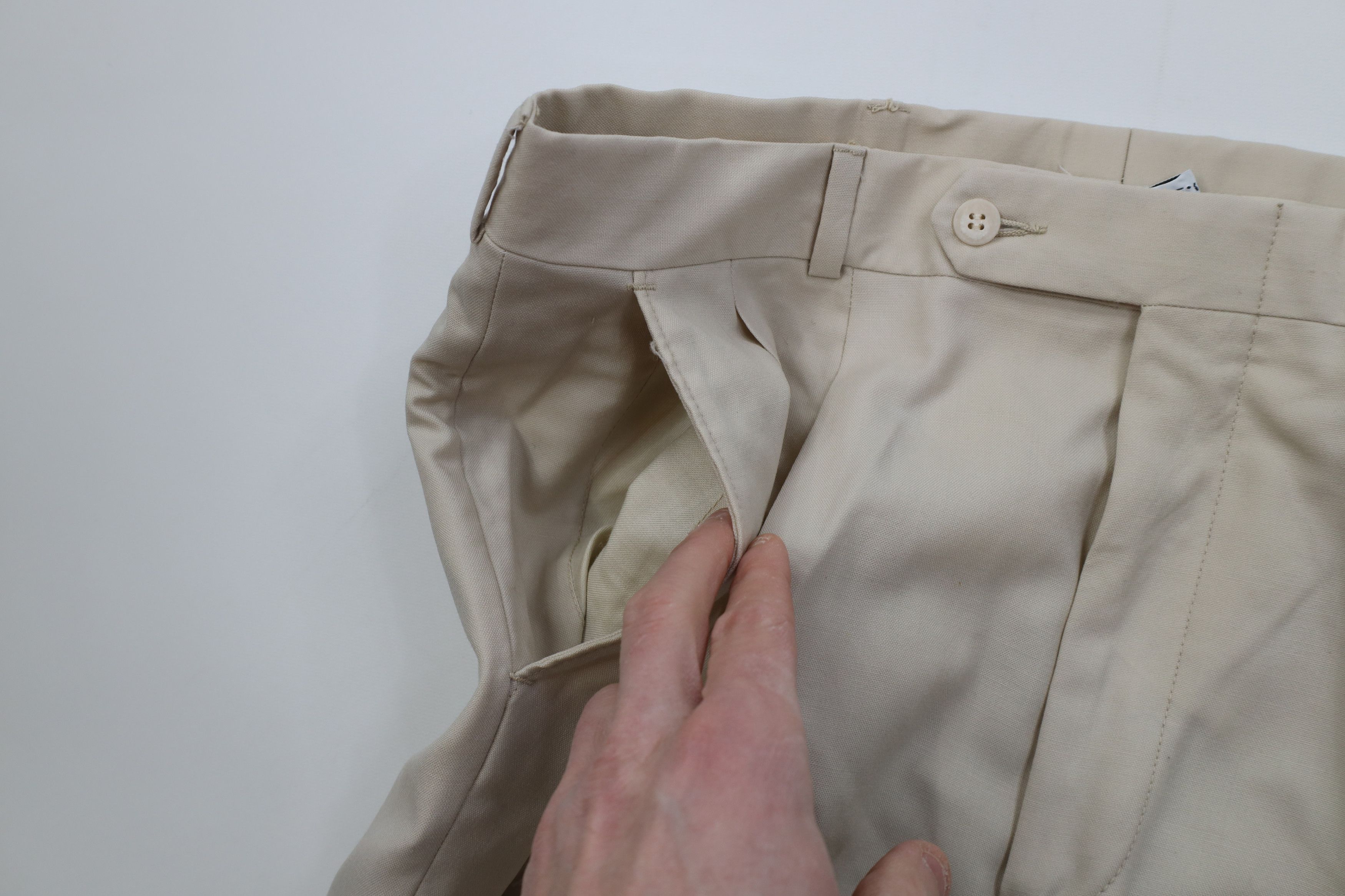 Vintage Vintage 70s Streetwear Wide Leg Chino Pants Trousers USA Size US 34 / EU 50 - 9 Thumbnail