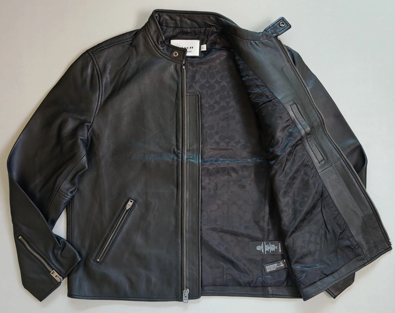Coach Coach Leather Racer FTP 5073 Size US XL / EU 56 / 4 - 7 Thumbnail