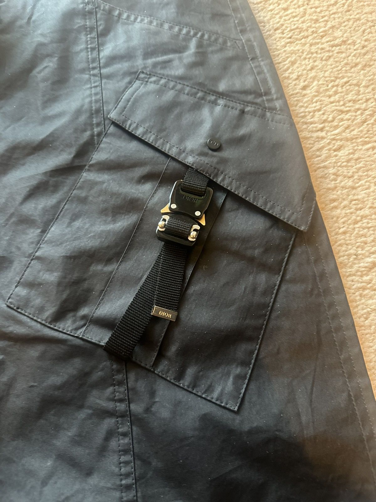 Dior Dior Buckle Cargo Trousers Size US 30 / EU 46 - 1 Thumbnail