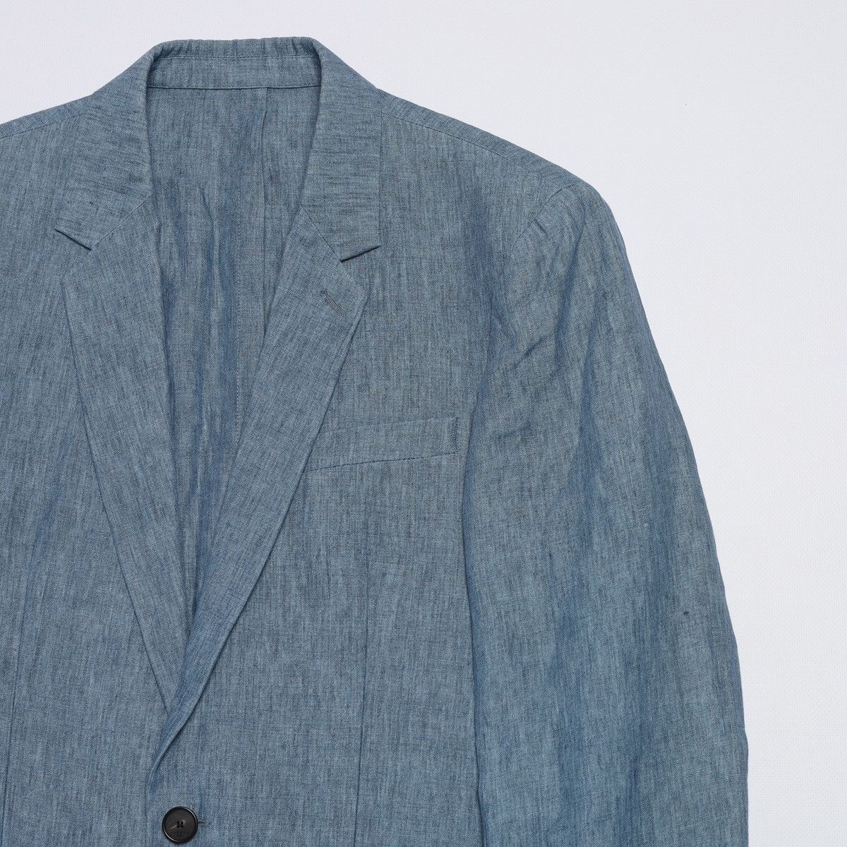 Sandro Sandro Linen Light Blazer Jacket Size 36R - 3 Thumbnail
