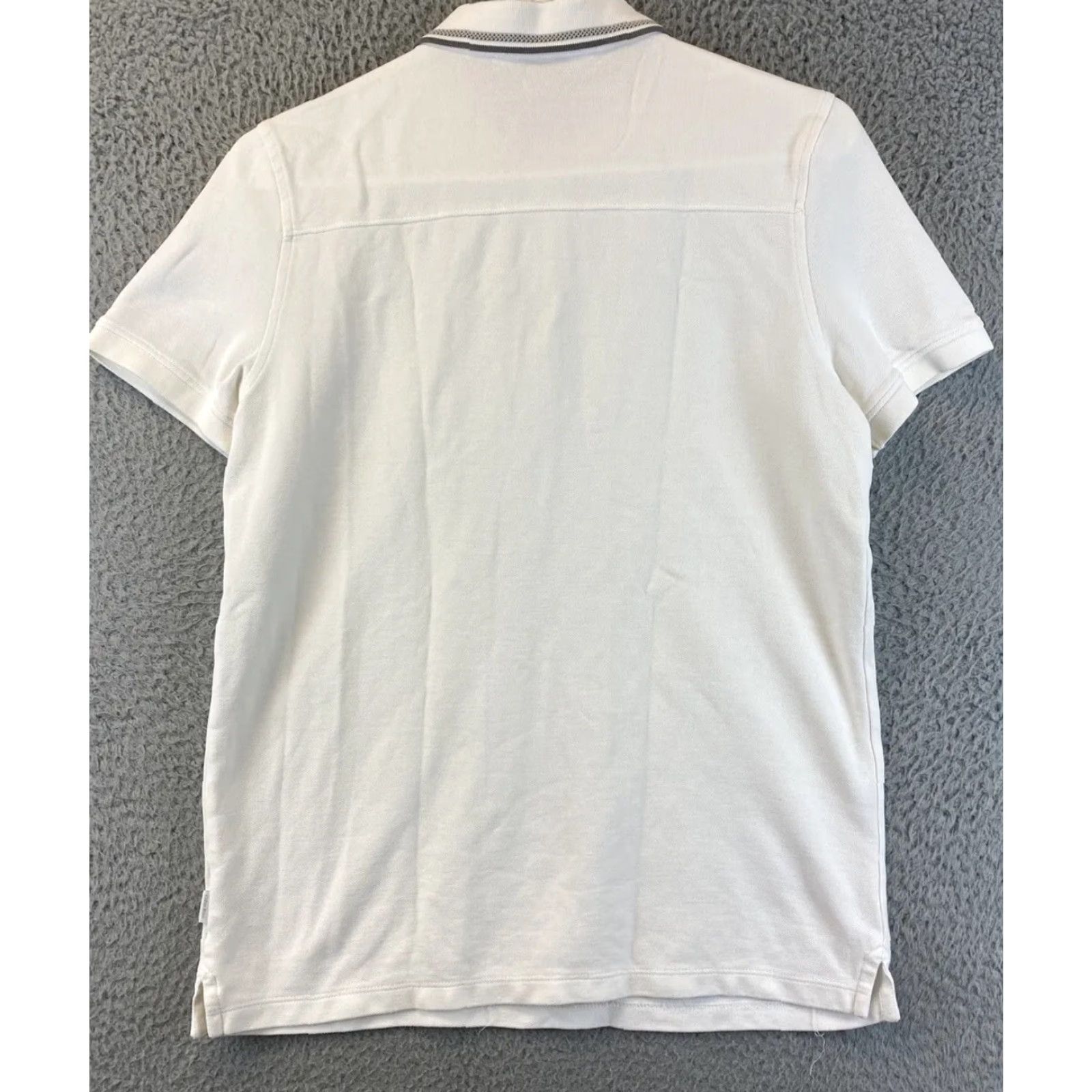 Calvin Klein VINTAGE Calvin Klein Polo Shirt Men S White 87-63 Short Sleeve - Size Small Size US S / EU 44-46 / 1 - 8 Thumbnail