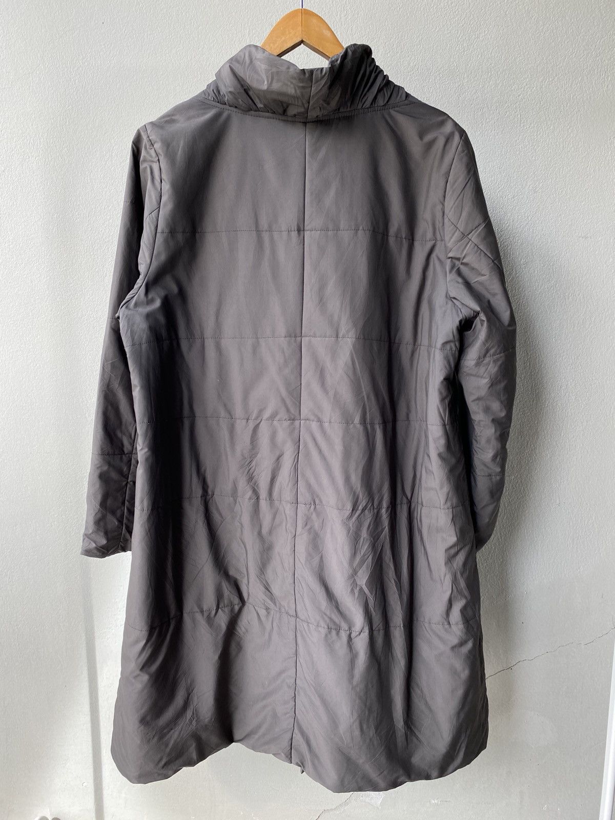 Issey Miyake Plantation Dark grey long coat Size M / US 6-8 / IT 42-44 - 15 Thumbnail