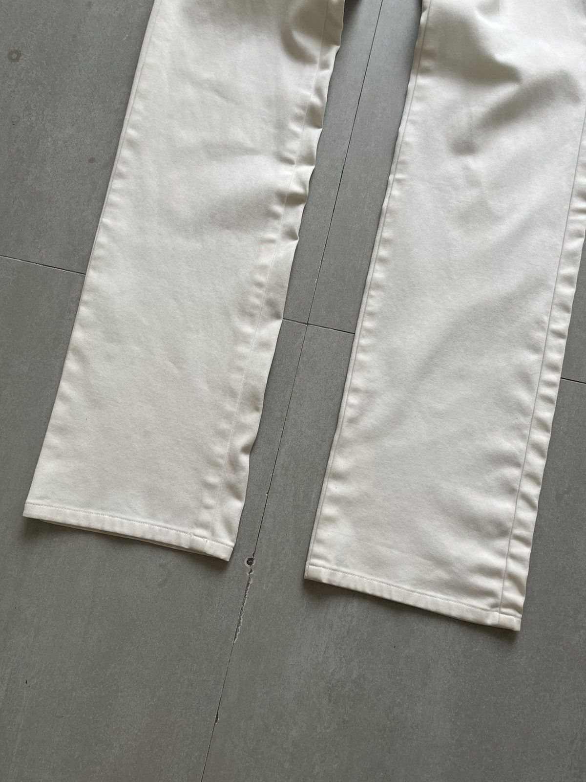 Marithe + Francois Girbaud Marithe francois girbaud white pants Size US 28 / EU 44 - 3 Thumbnail