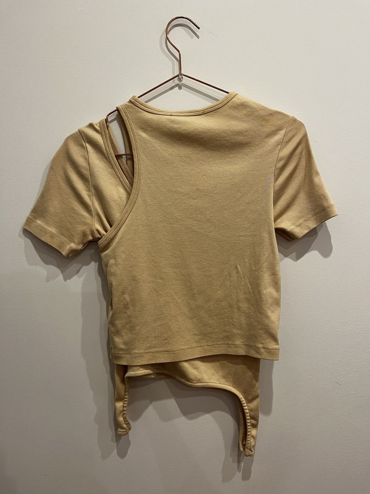 Helmut Lang Helmut Lang Asymmetrical Shirt (unisex) Size US S / EU 44-46 / 1 - 16 Thumbnail