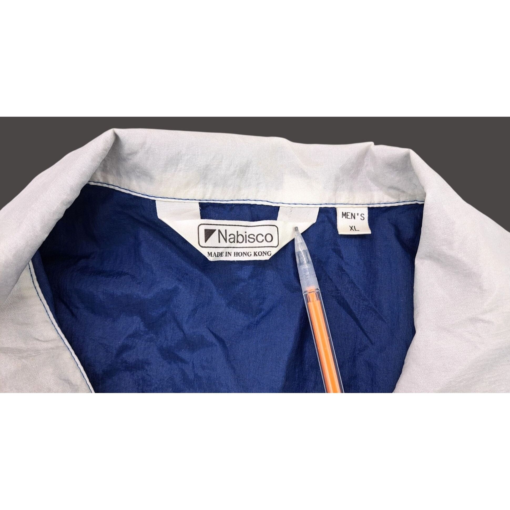 Vintage Vintage Nabisco US Ski Team Men XL Blue Jacket Windbreaker Size US XL / EU 56 / 4 - 4 Thumbnail