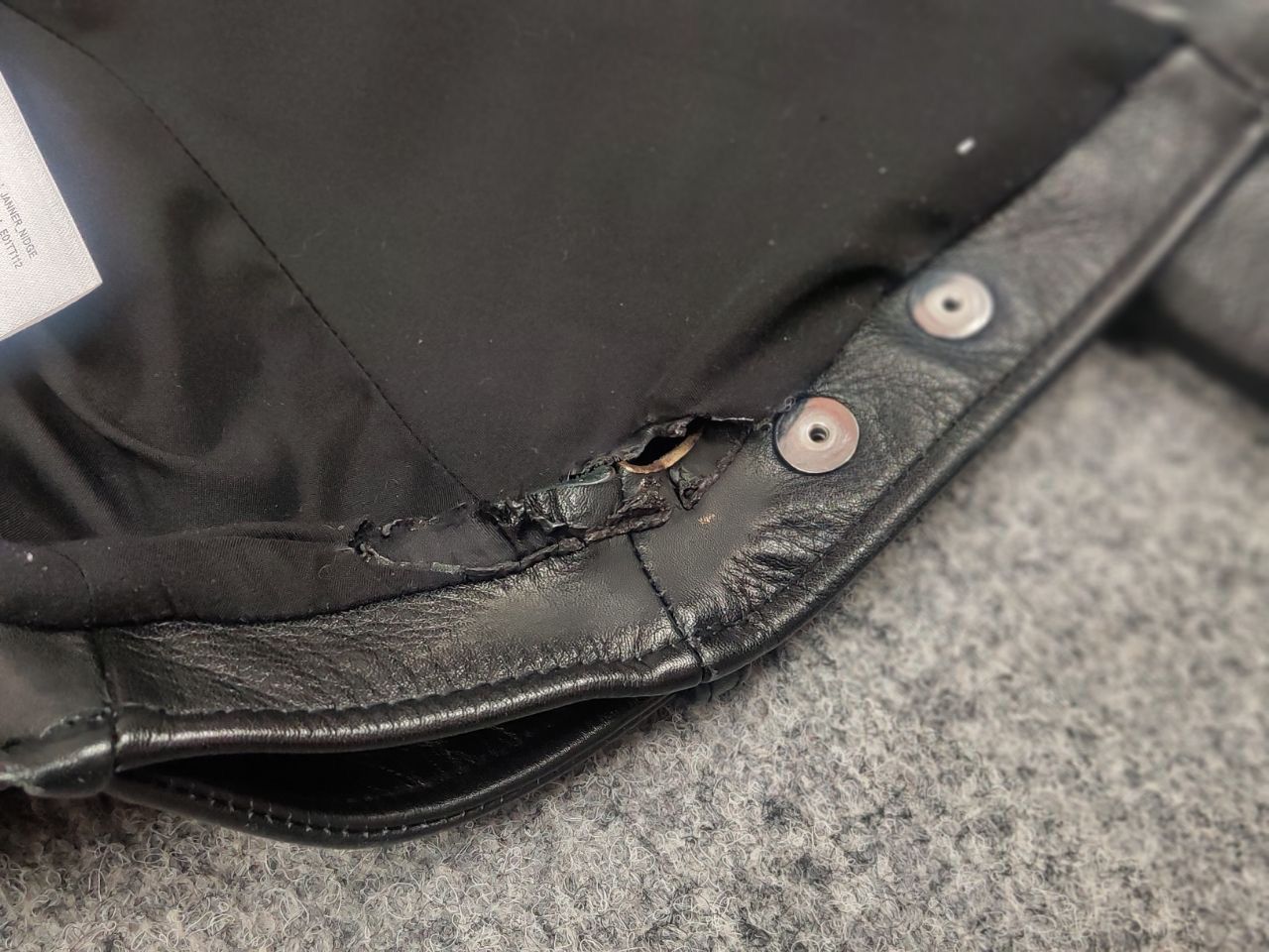 Theory Theyskens' Theory Black Leather Jacket with Zipper Accents Size S / US 4 / IT 40 - 21 Thumbnail