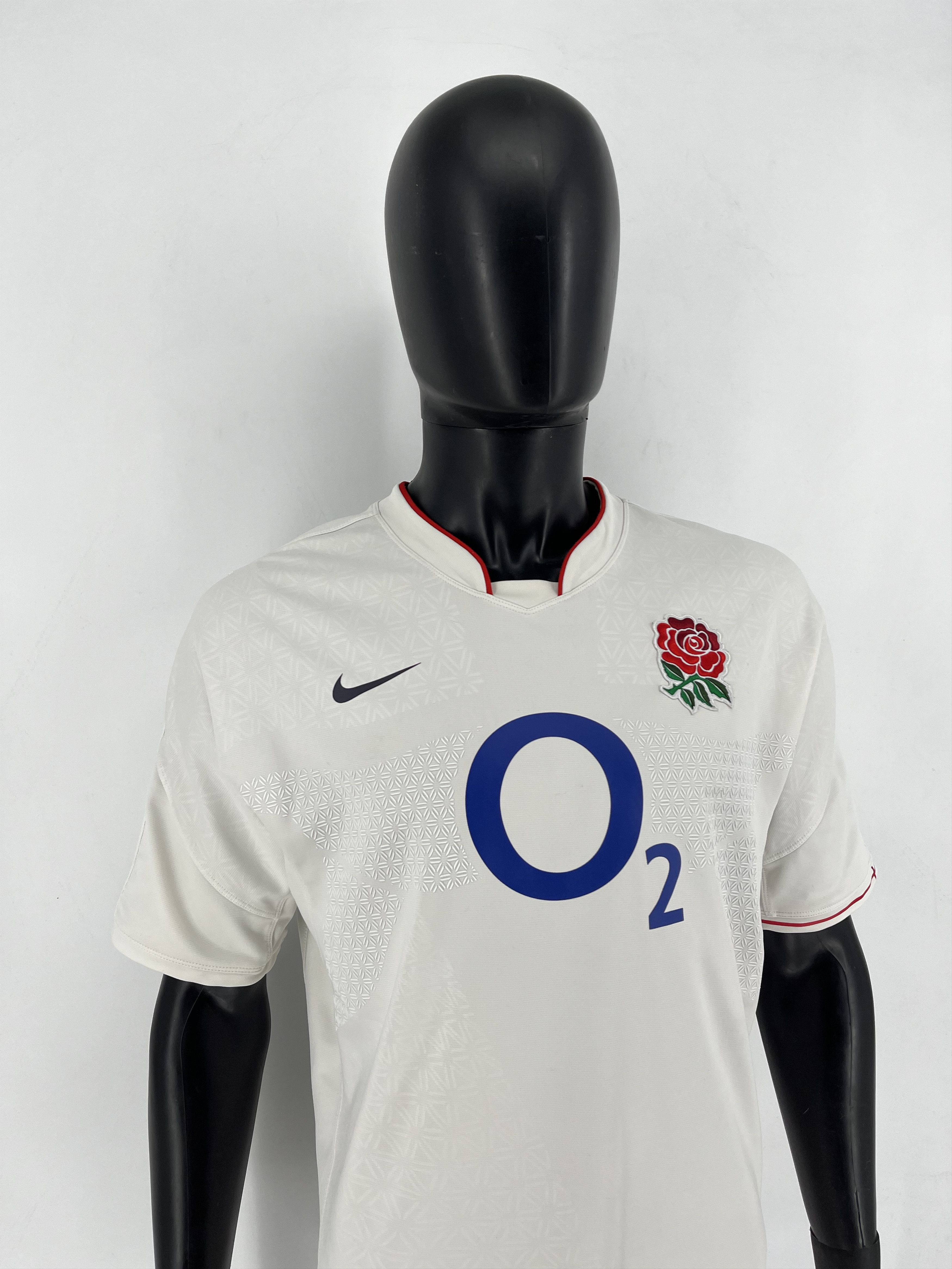Nike Nike England 2009/2010 Floreat Ubique Home Jersey T Shirt Size US XL / EU 56 / 4 - 3 Thumbnail