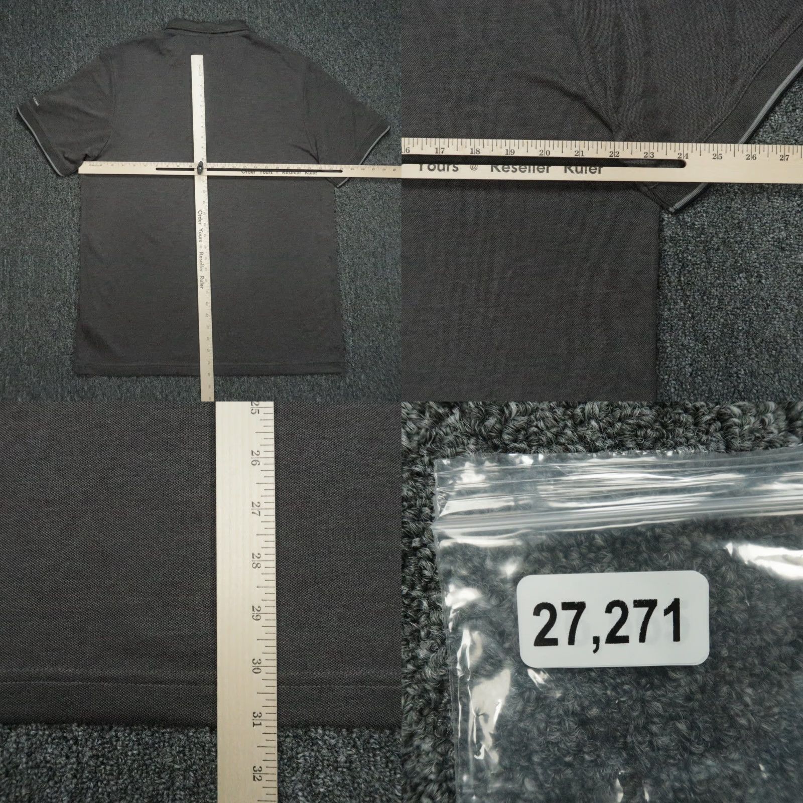 TravisMathew Travis Mathew Shirt Men XL Gray Polo Size US XL / EU 56 / 4 - 8 Thumbnail