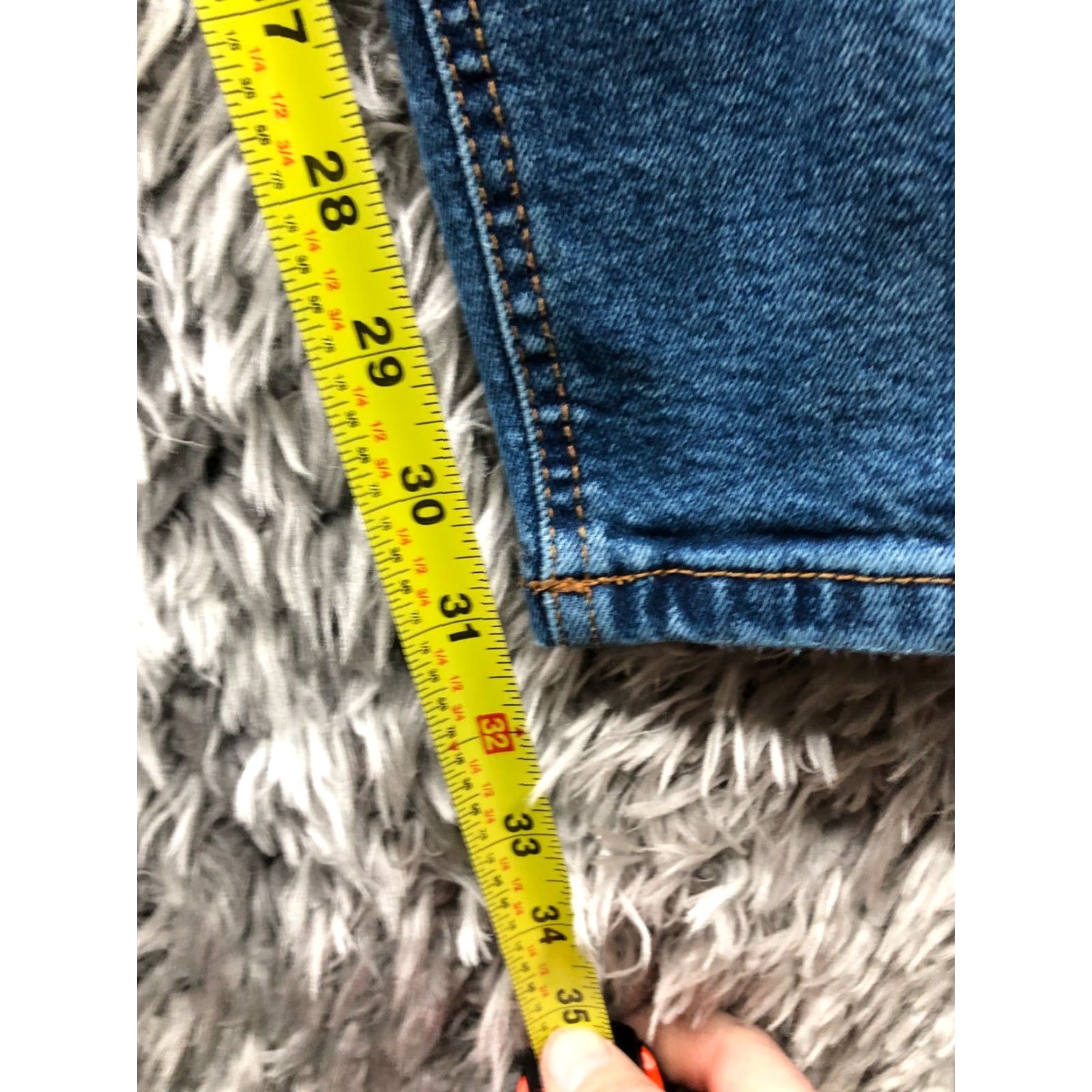 Vintage American Tall Jada Mom Jeans Size 34 Womens Medium Wash Blue Size 24" / US 00 / IT 34 - 3 Thumbnail